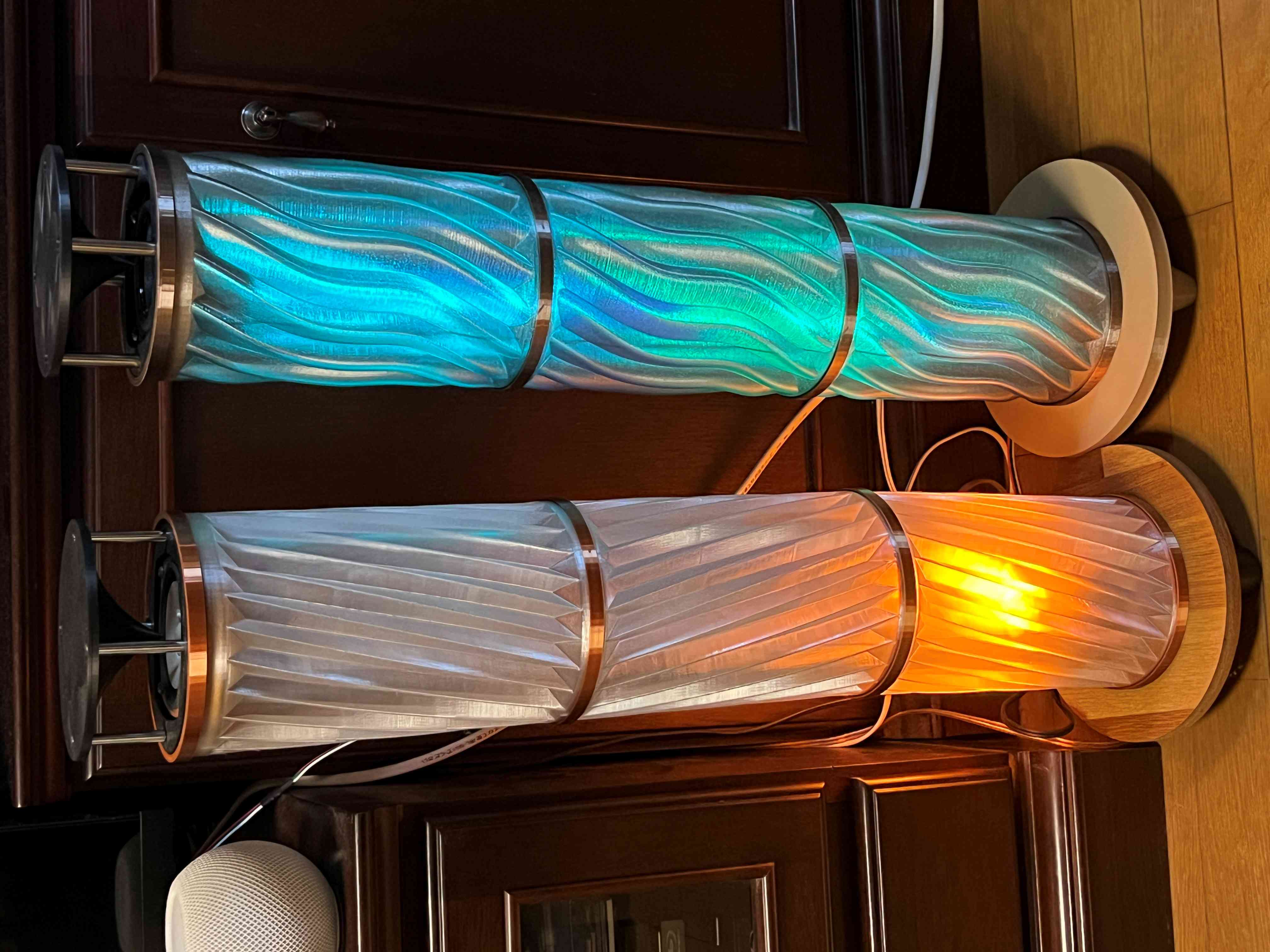 Vertical Omnidirectional Speaker (added parts for FOSTEX FE83-Sol)