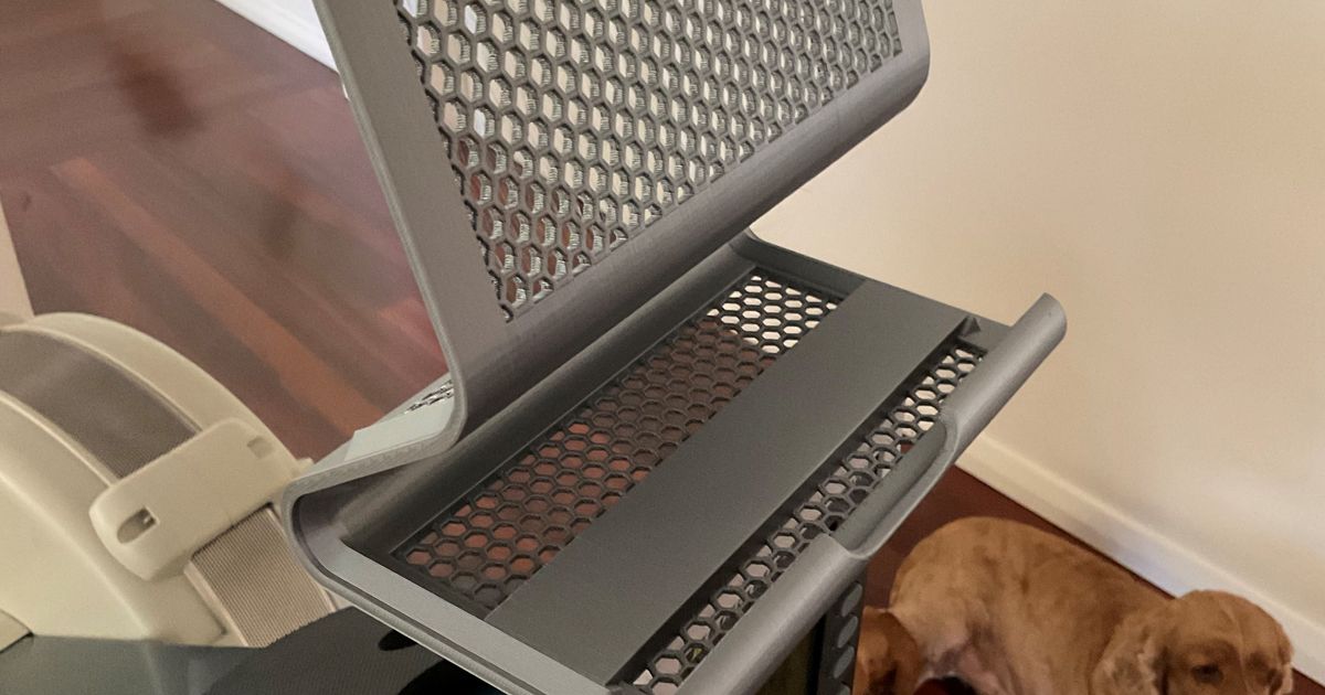 Concept2 iPad/Tablet holder by madcap Download free STL model