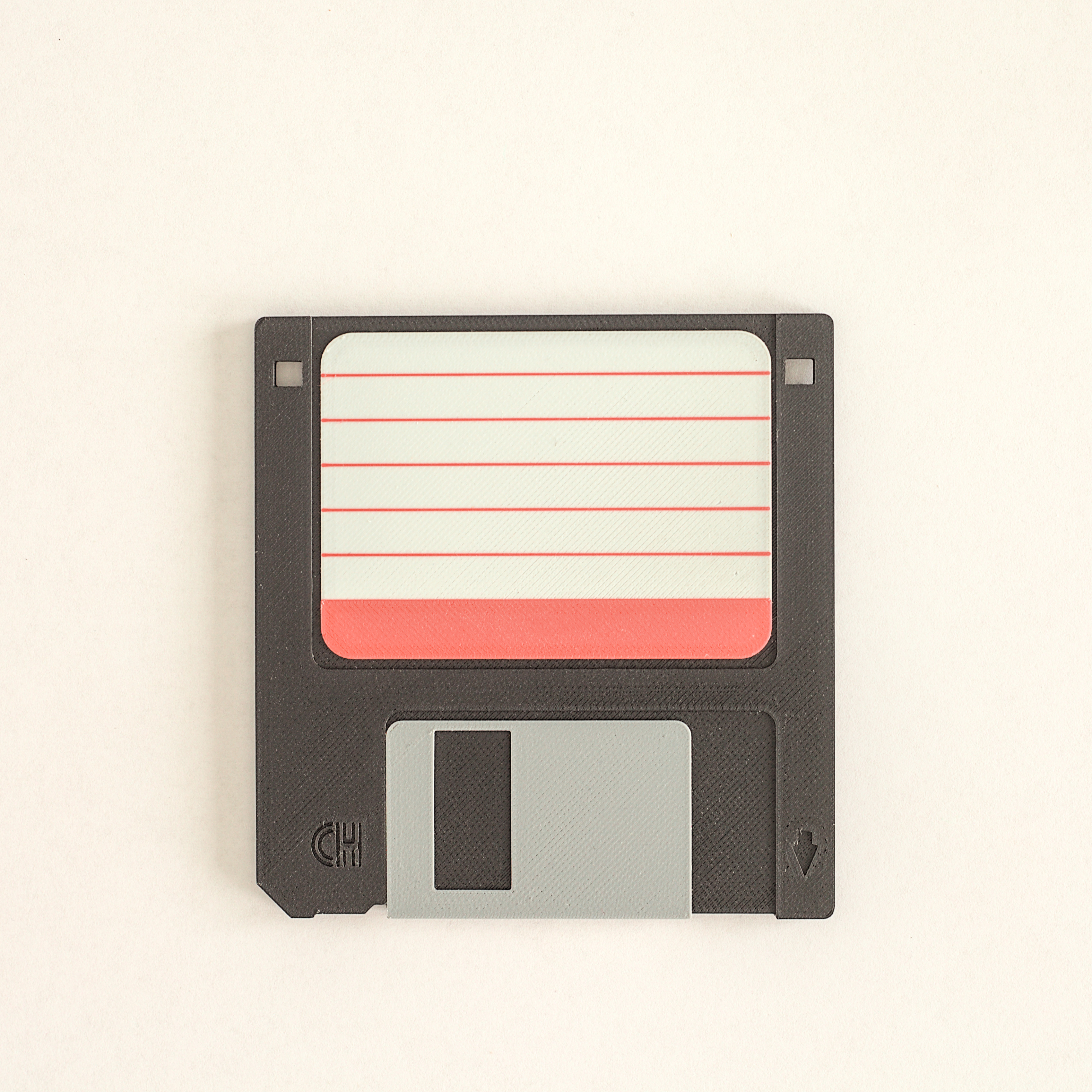 Miniatura 2 do modelo 3D Floppy Disk Coaster