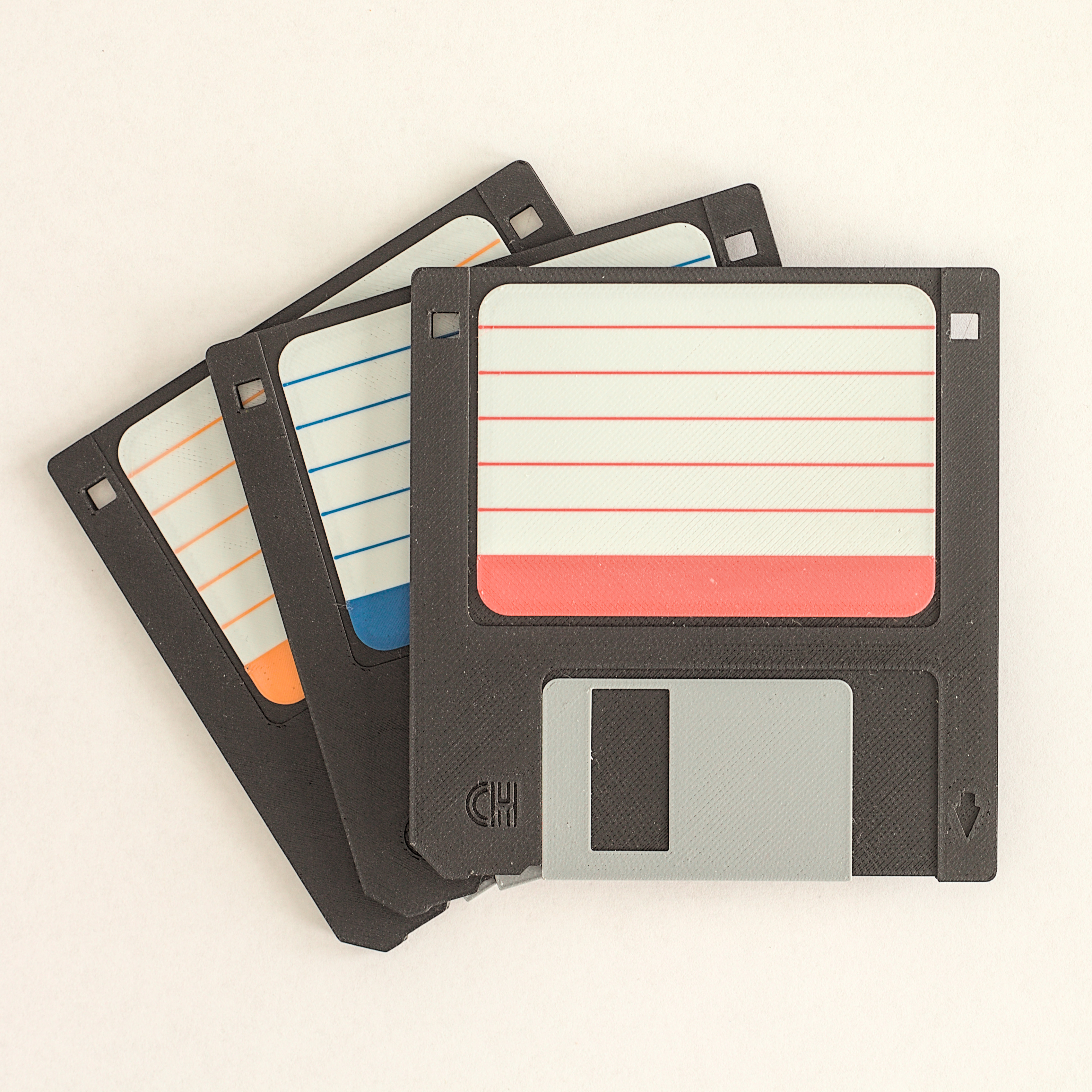 Miniatura 3 do modelo 3D Floppy Disk Coaster