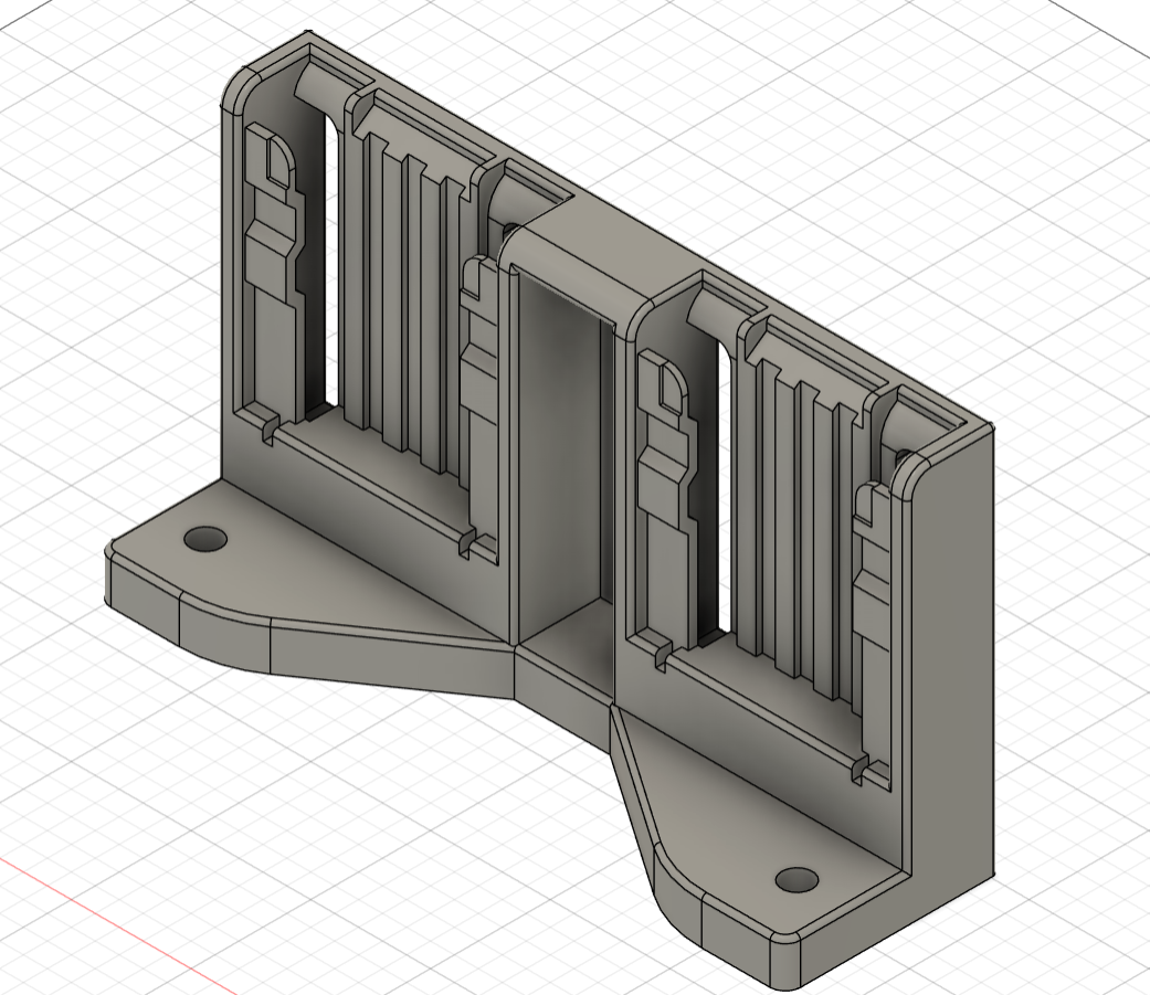 Dewalt 2 battery holder (Toolgrid)
