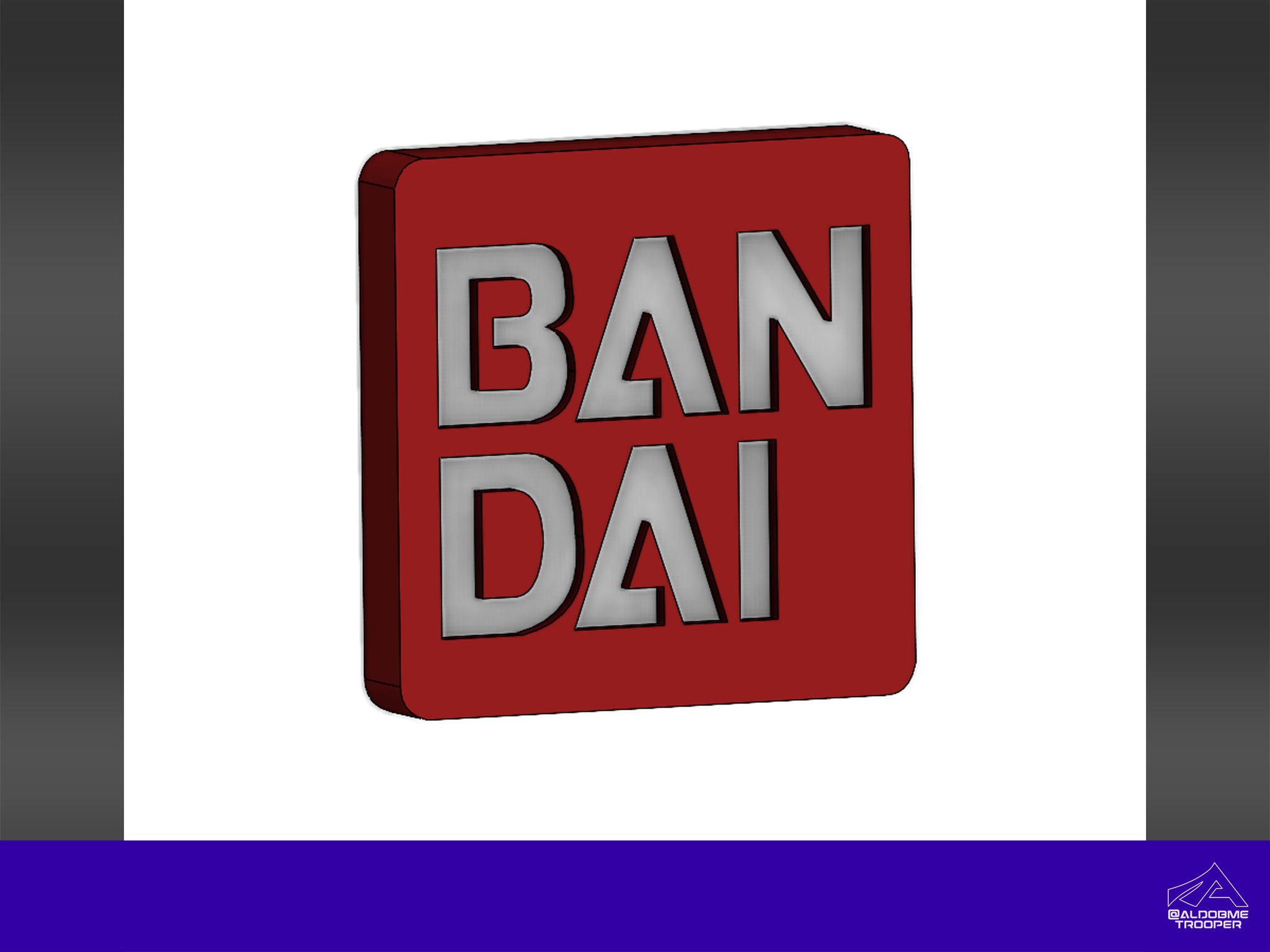 Bandai 3D logo
