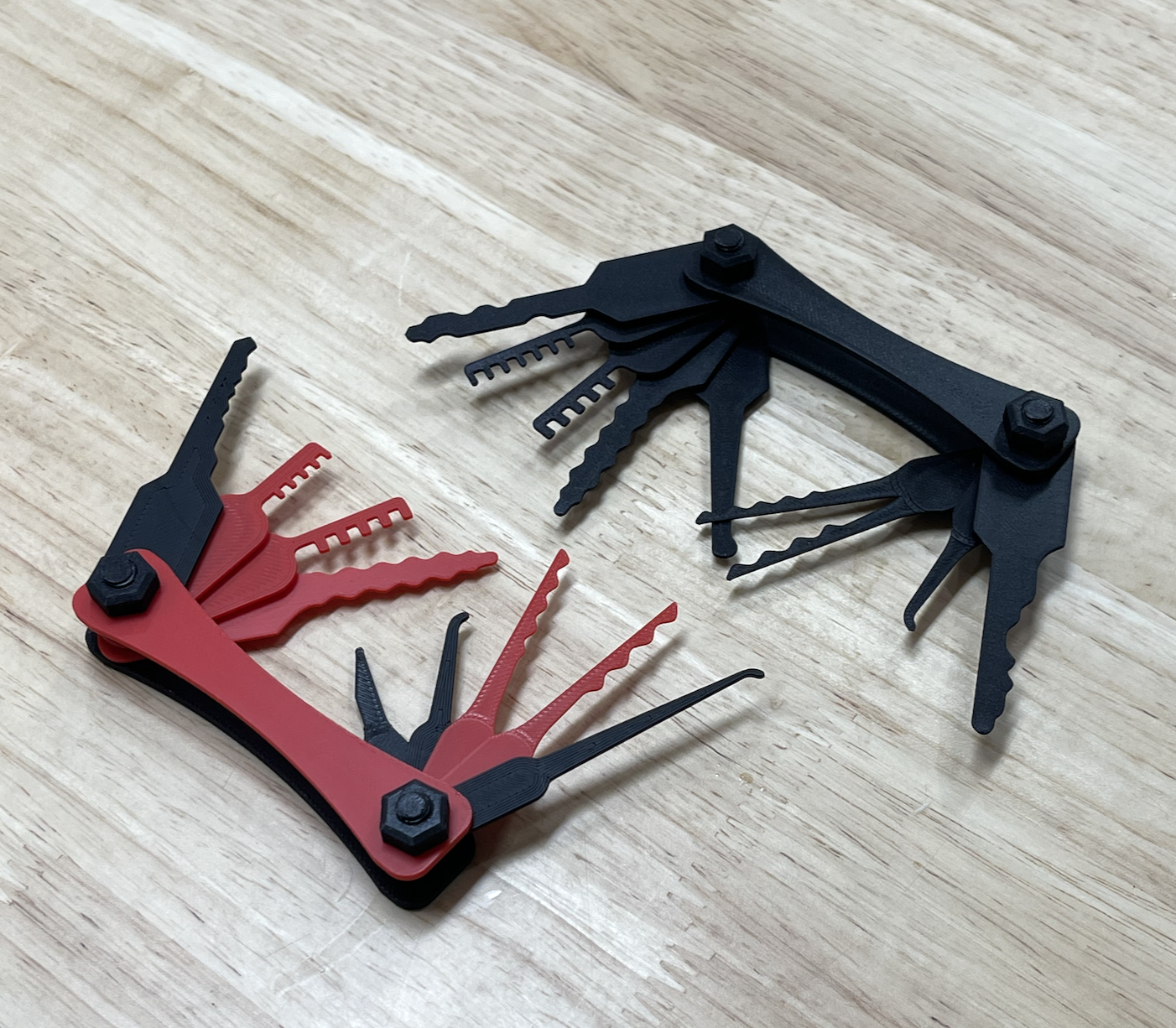 Miniatura 2 do modelo 3D Lock Pick 9 in 1 Multitool