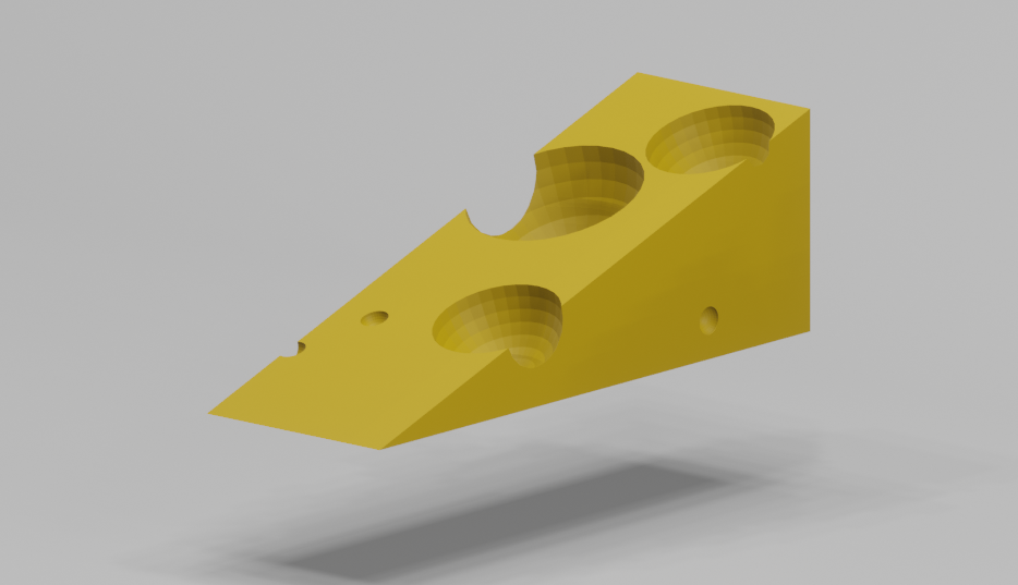 Door Cheese Wedge