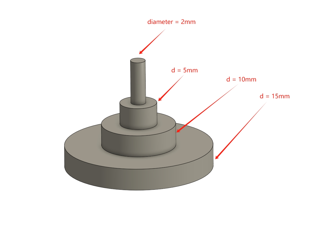 Cooling/size test model