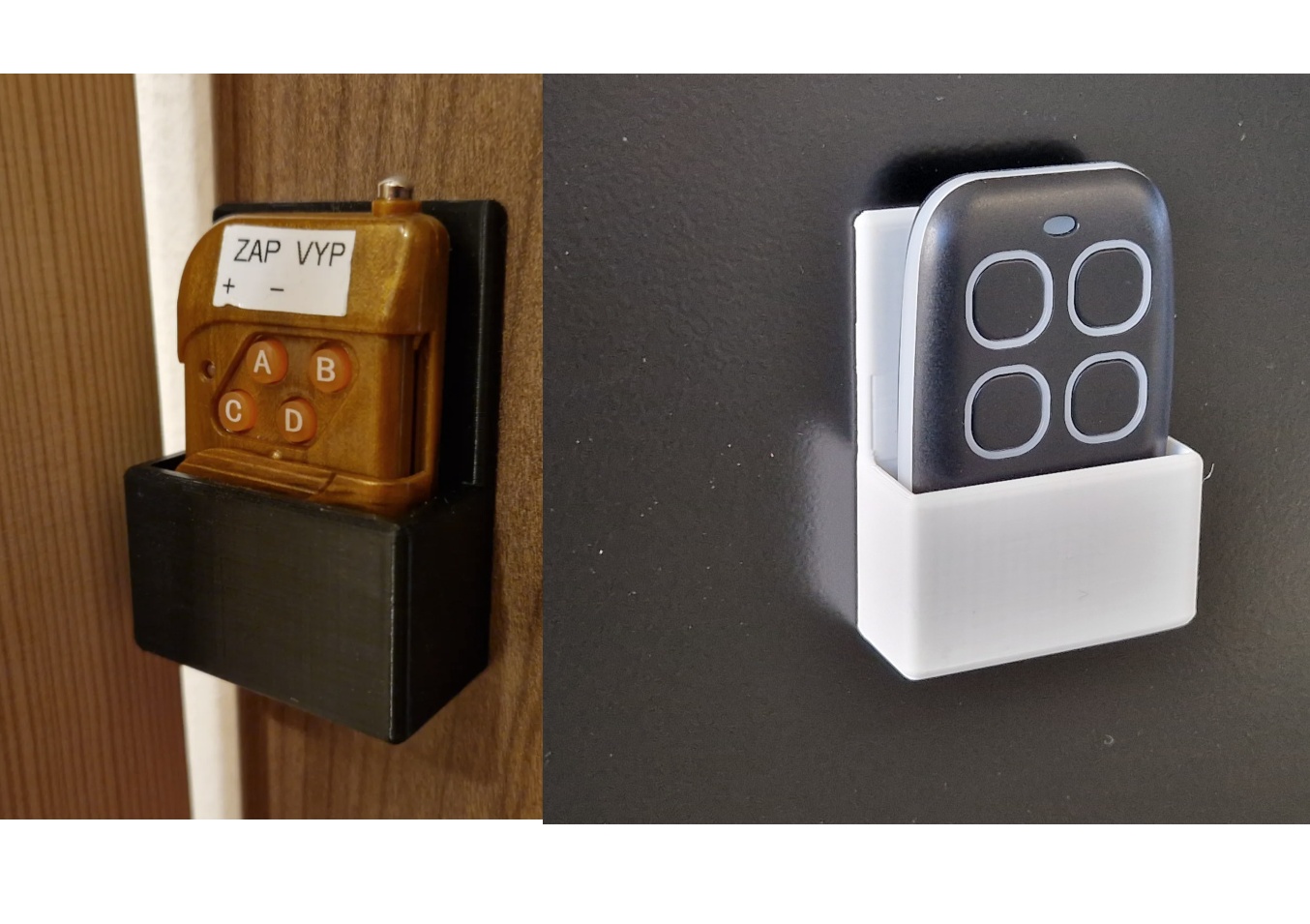 garage remote control holder