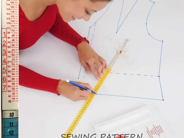Sewing pattern lutterloh ruler