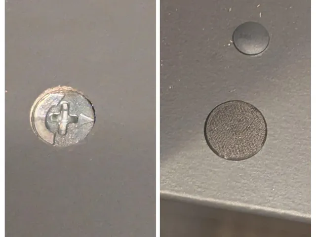 Ikea Cam Lock Nut 15mm hole cap / plug