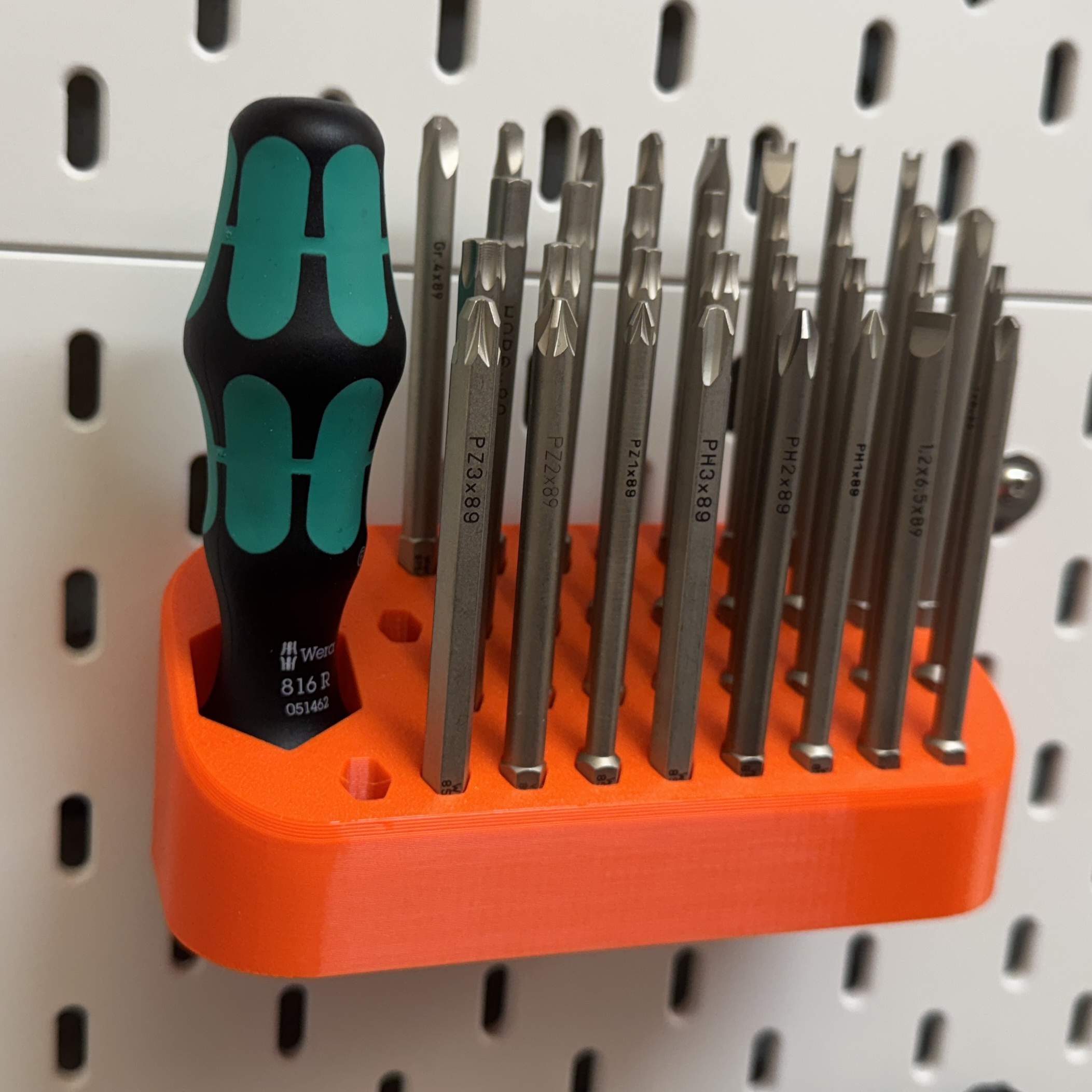 Holder for Wera Kraftform Kompakt 62 bit set