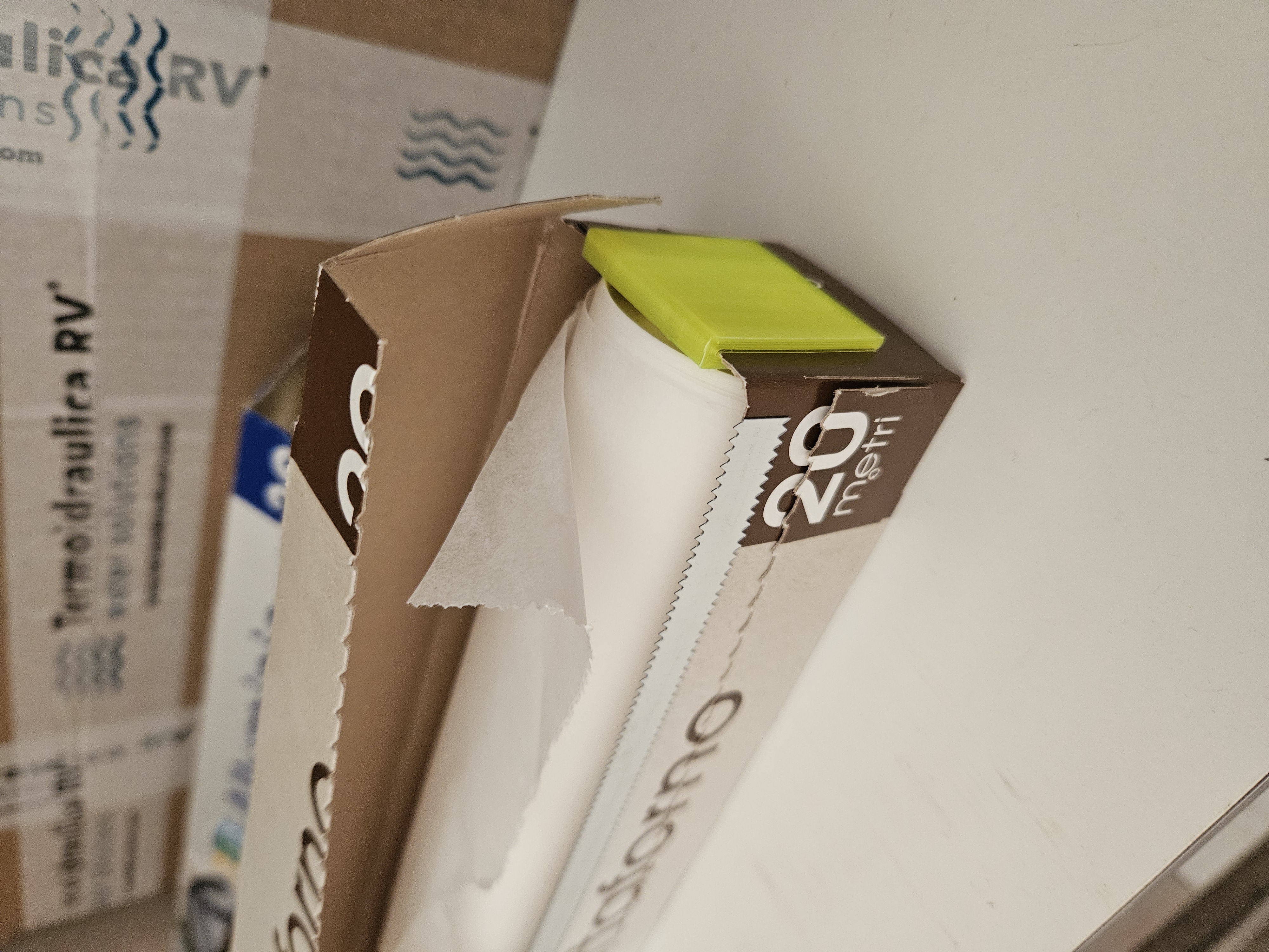 Baking paper holder