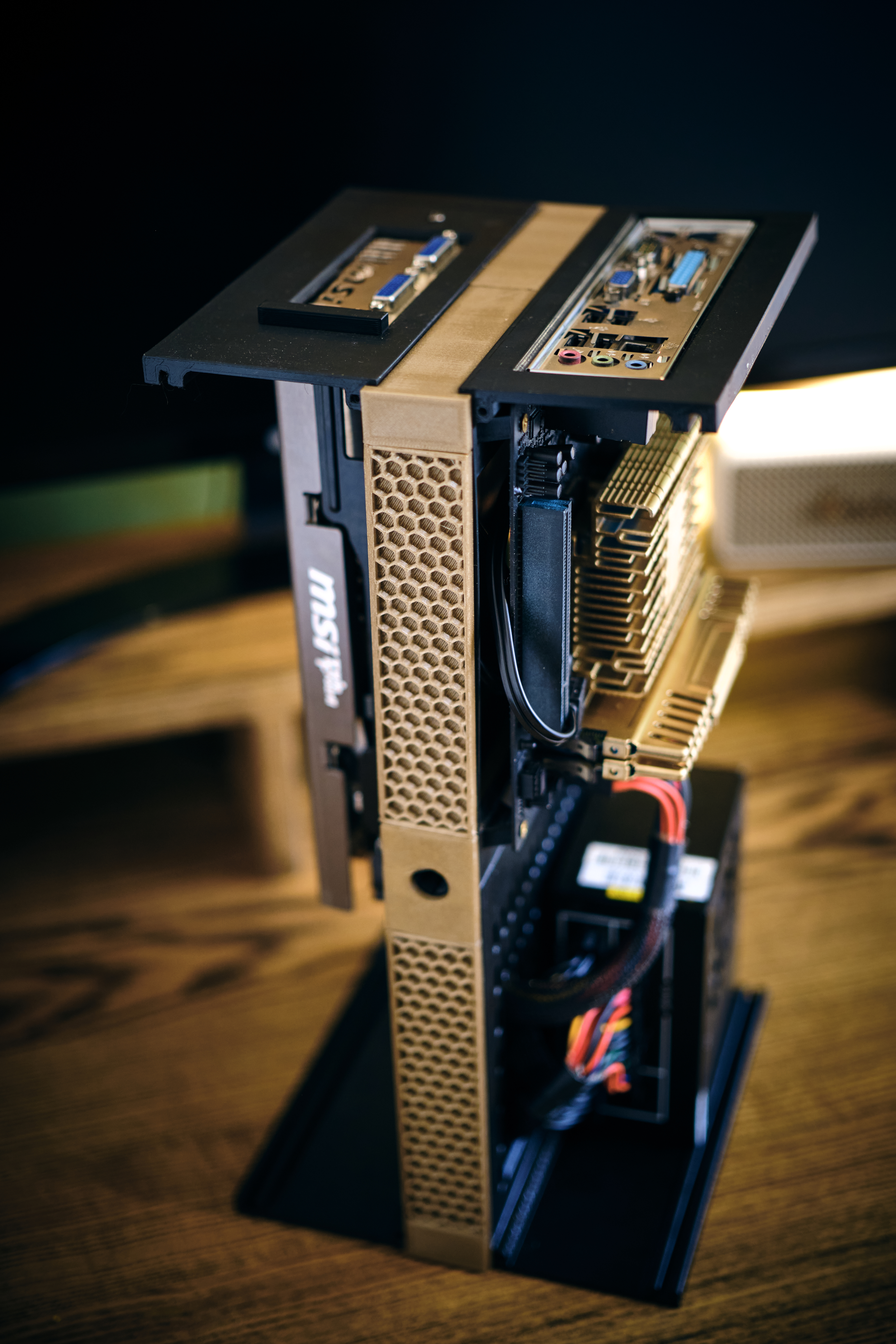 Mini ITX Open Frame Desktop PC Case — miniatura 11