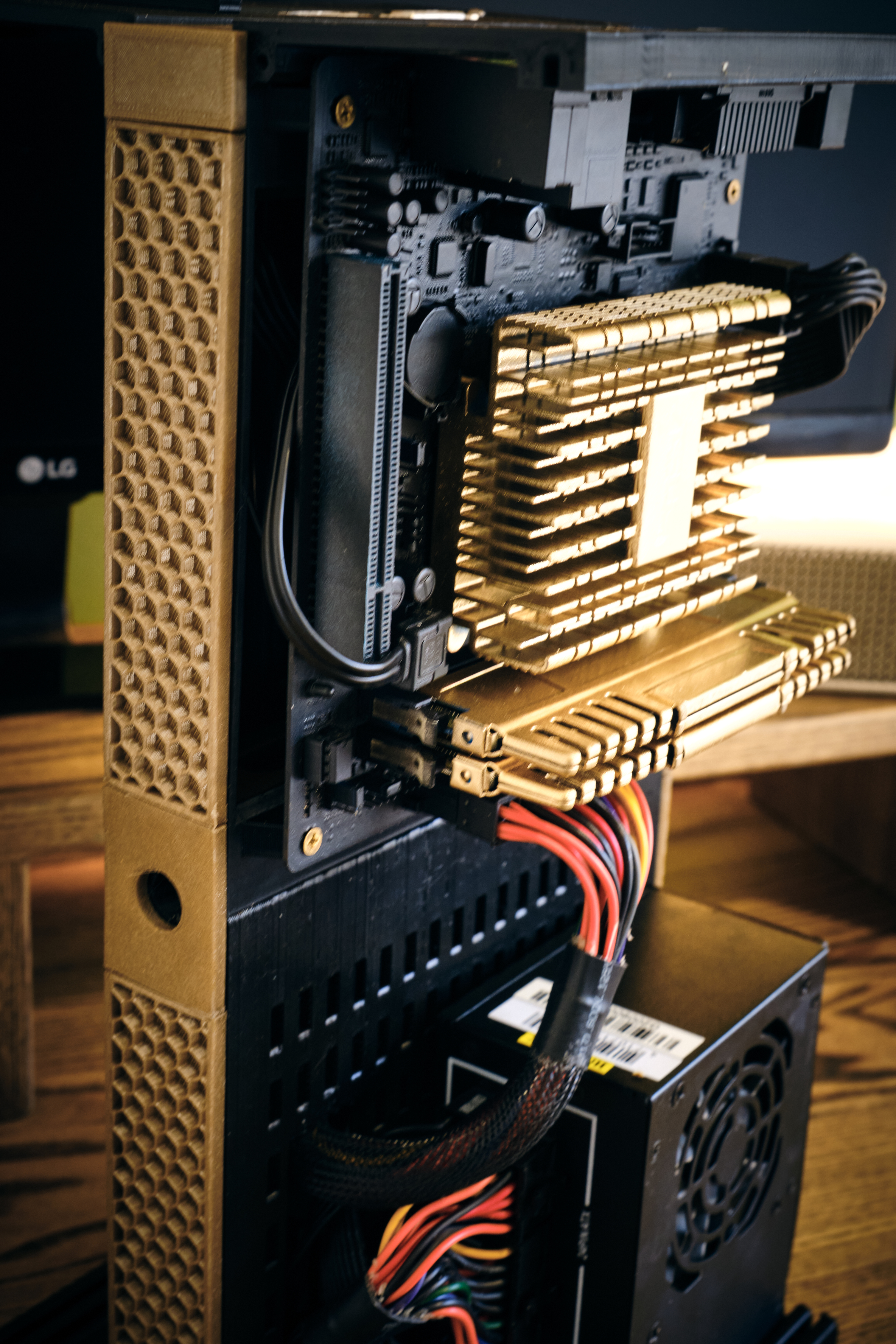 Mini ITX Open Frame Desktop PC Case — miniatura 13