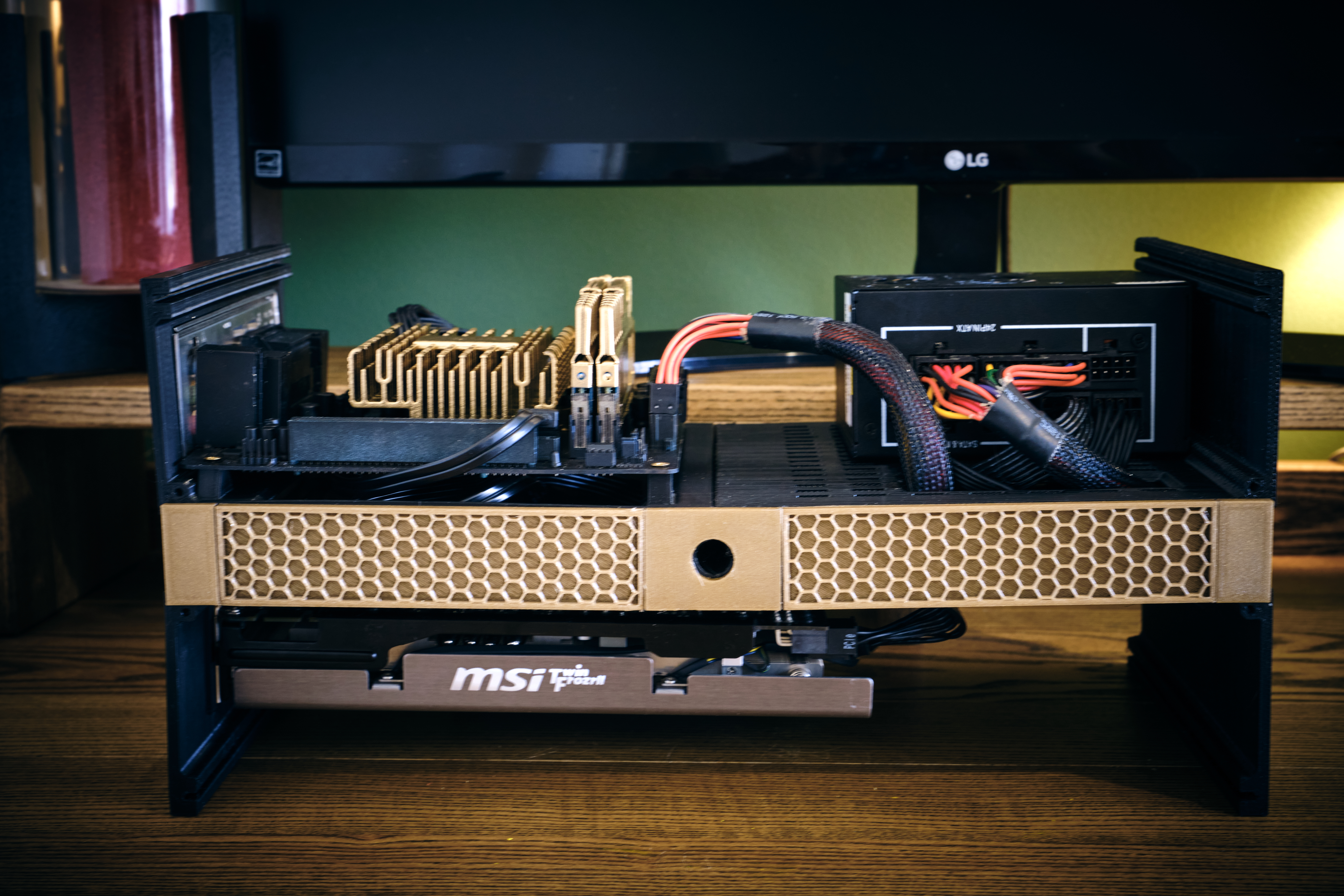Mini ITX Open Frame Desktop PC Case — miniatura 17