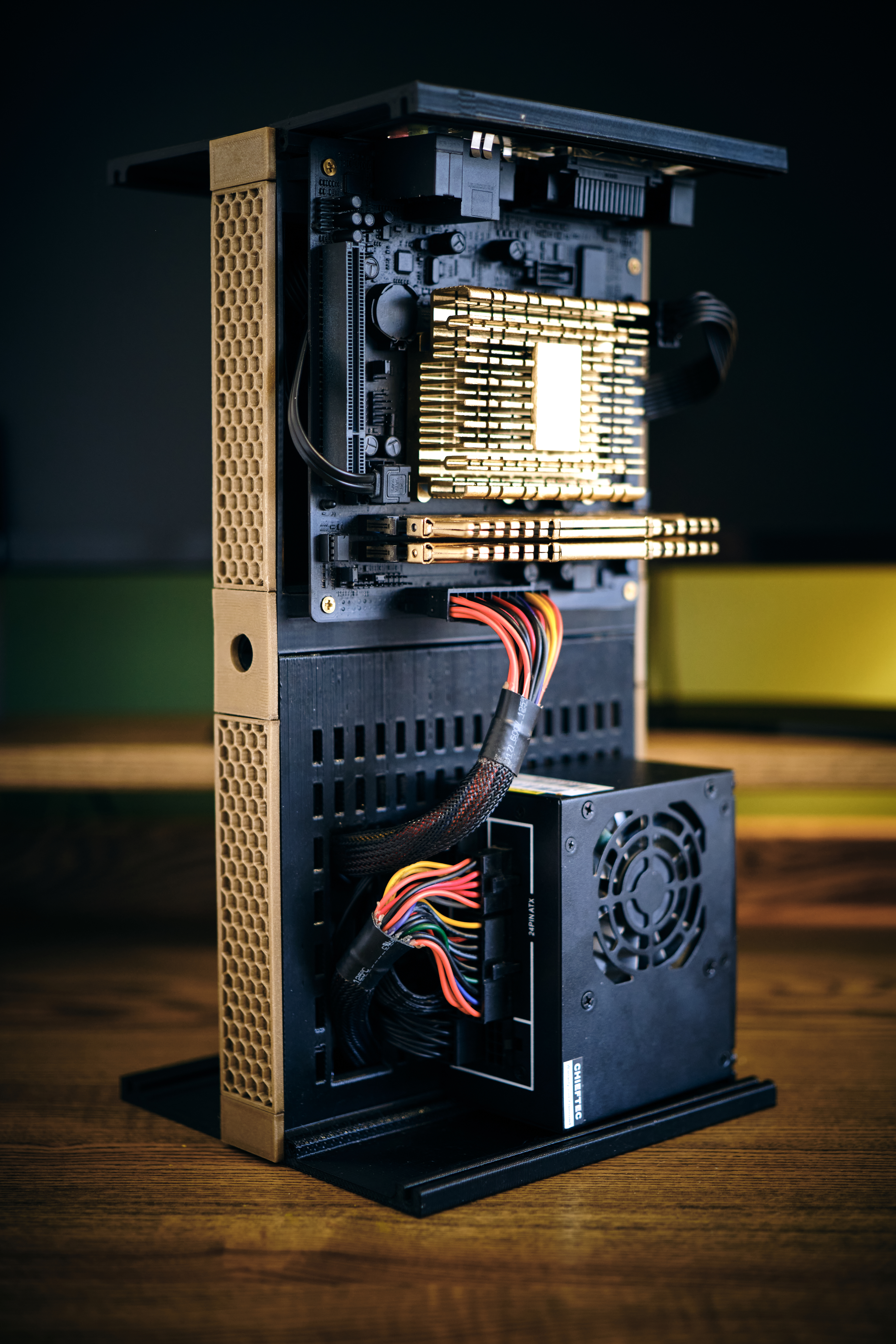 Mini ITX Open Frame Desktop PC Case — miniatura 18