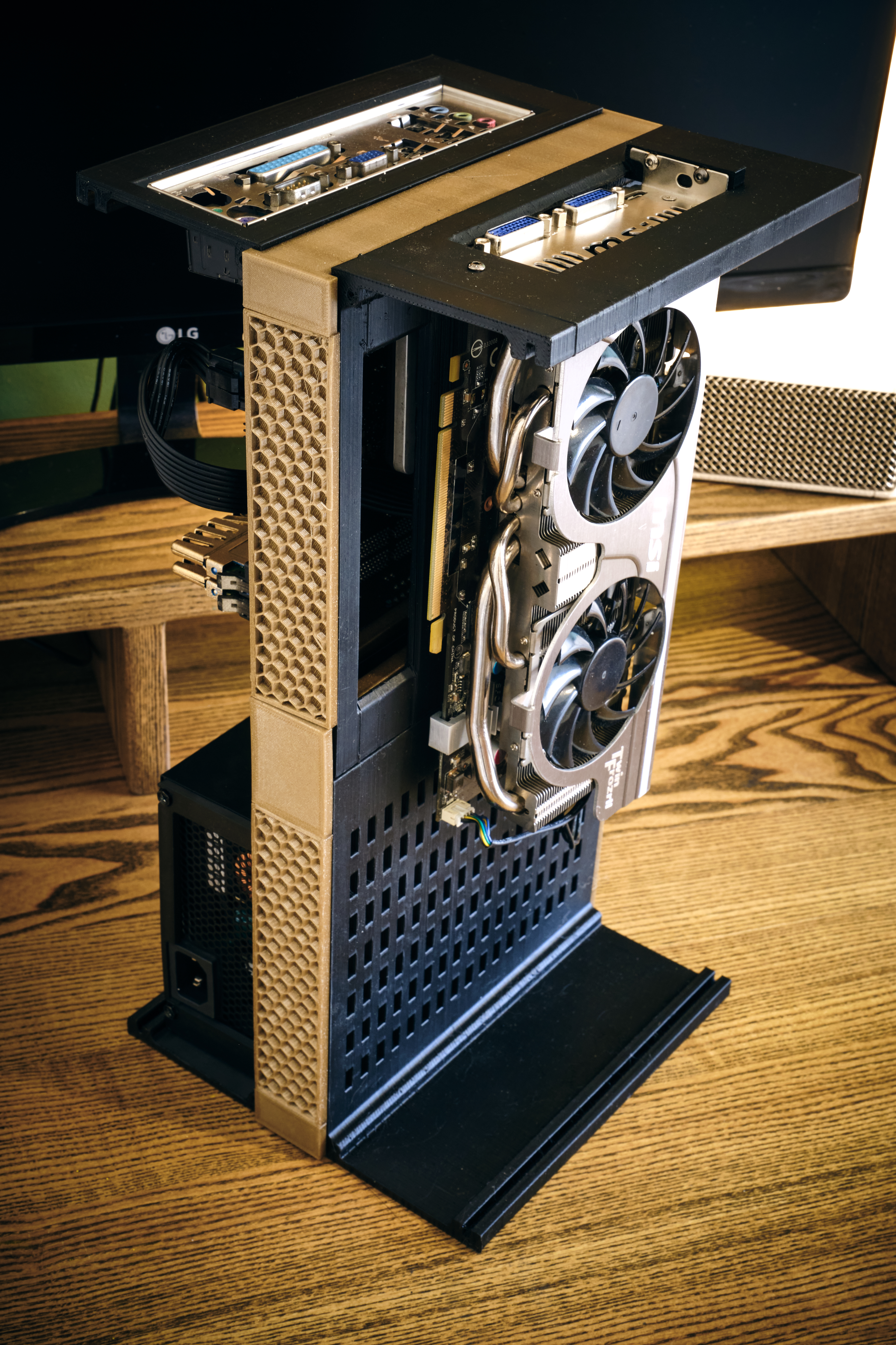 Mini ITX Open Frame Desktop PC Case — miniatura 19