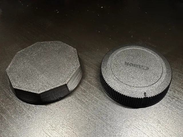 Canon RF lens rear cap