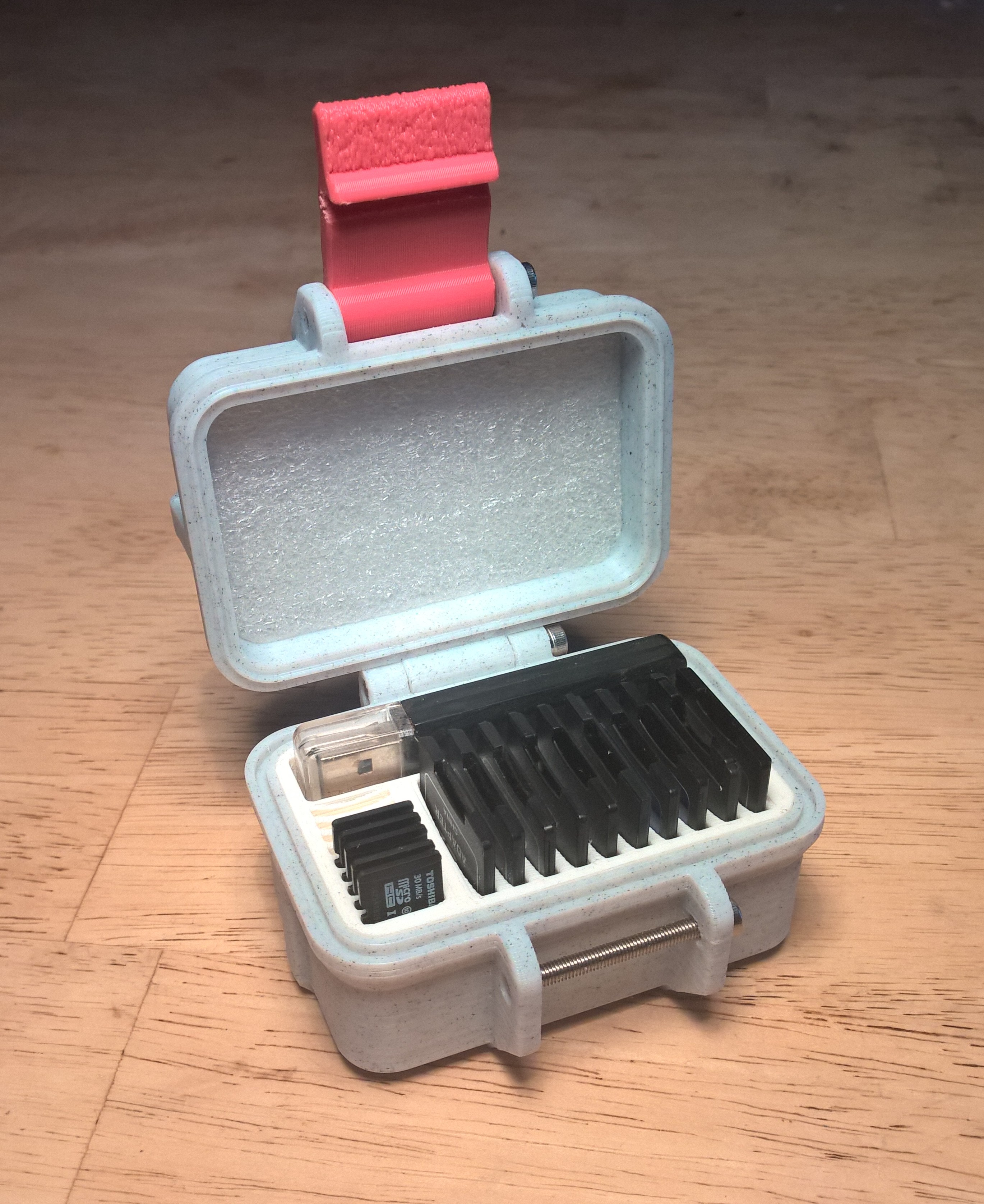 Rugged SD Card Box