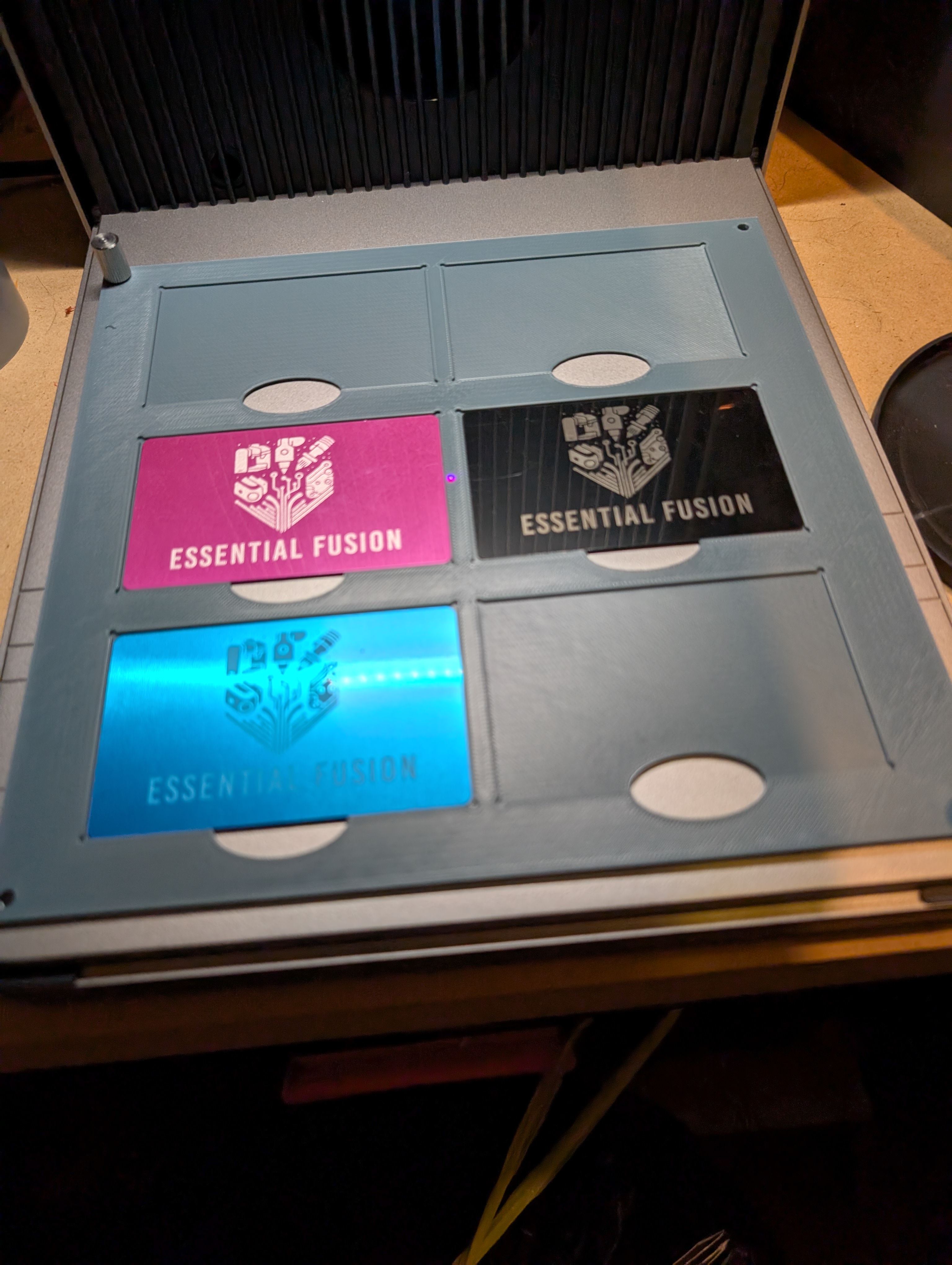 xTool F1 Ultra / F2 Ultra / F2 Ultra UV Business Card Jig