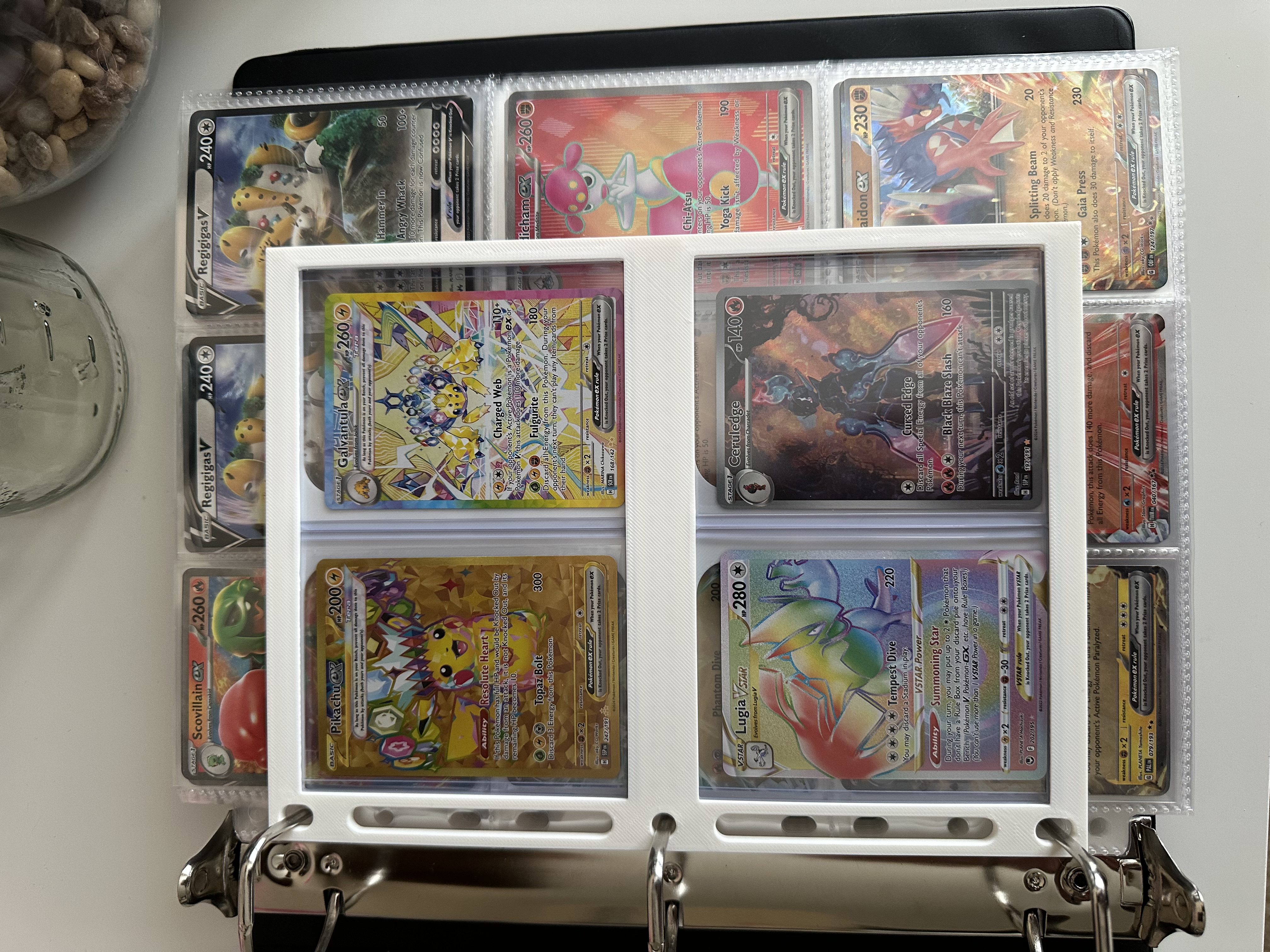Top Loader Rigid Holder for Binder