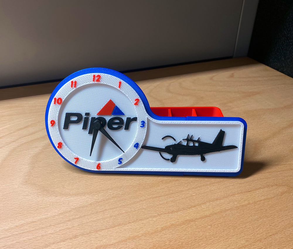 PIPER Remix of Maker World Clock