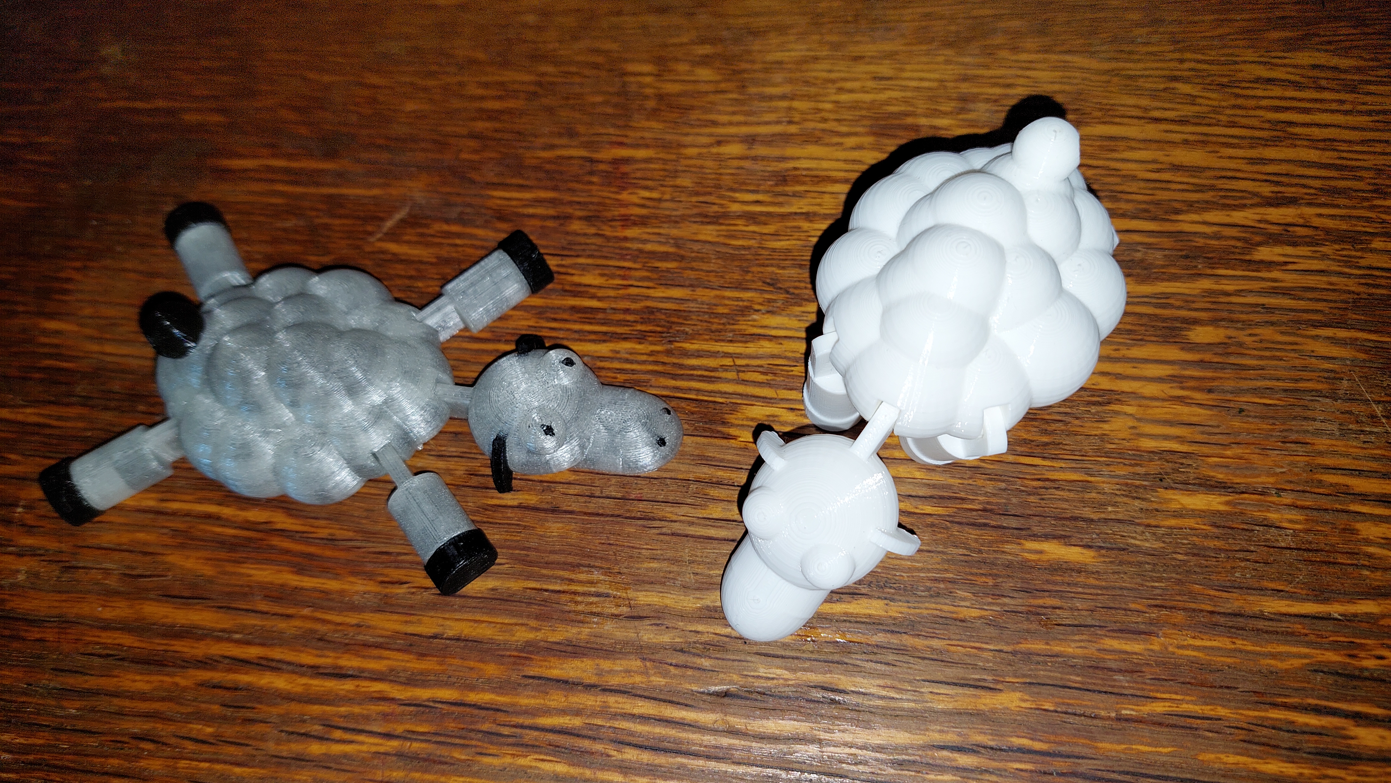 Flexi Sheep Keychain