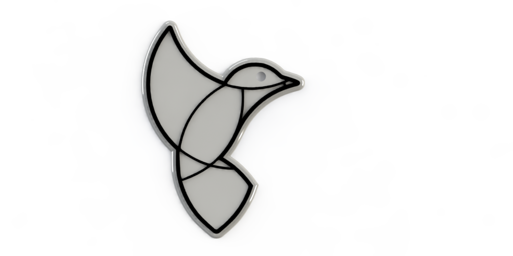 Hummingbird keychain — thumbnail 2