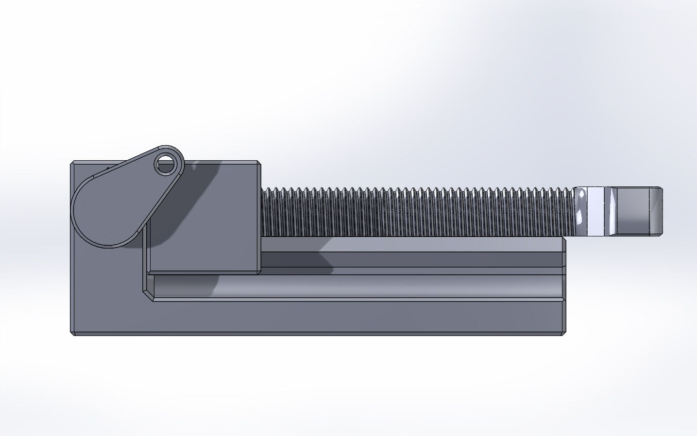 Miniatura 5 do modelo 3D Small Machine Vise