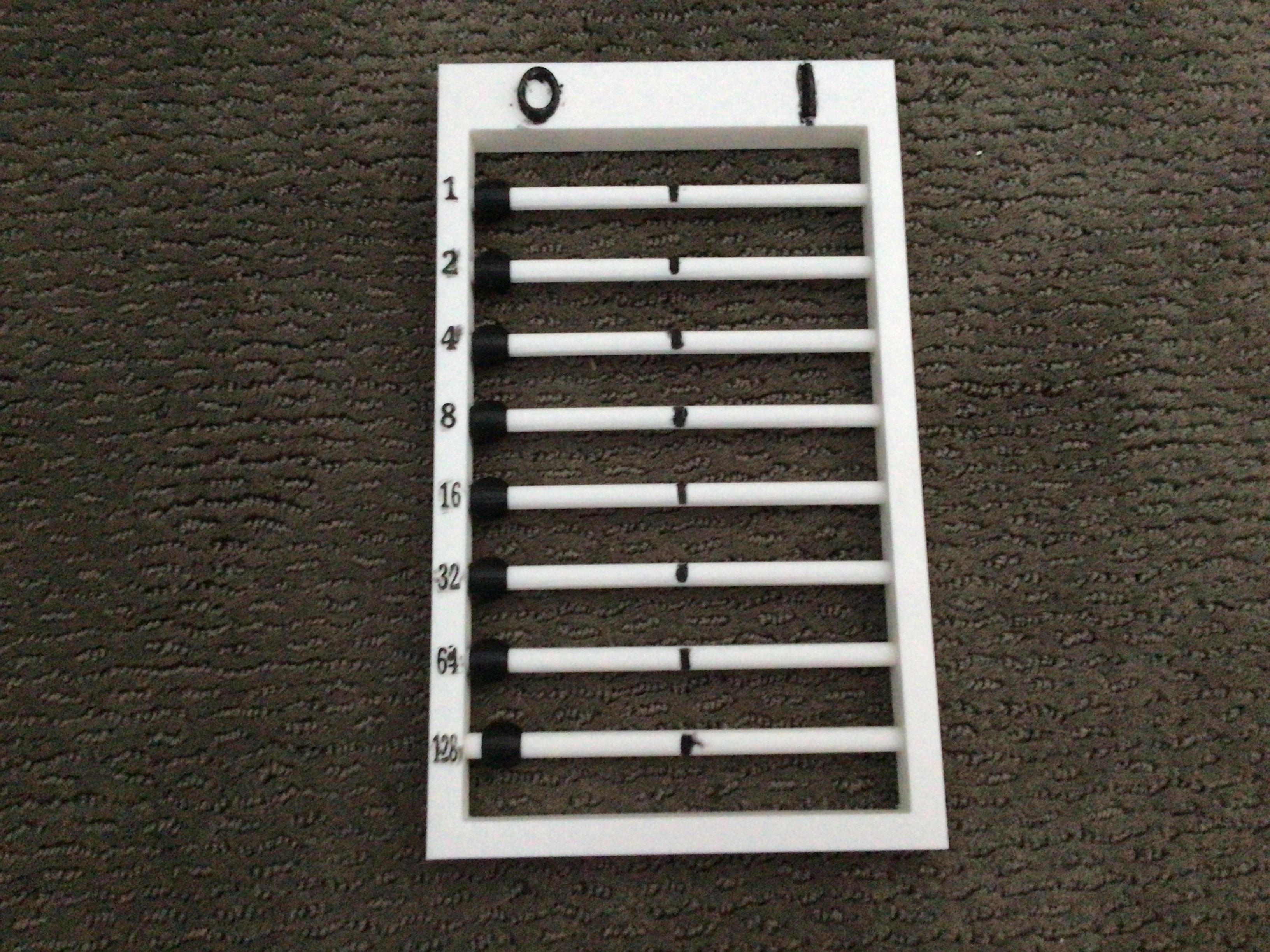 1 Byte Binary Abacus — thumbnail 2