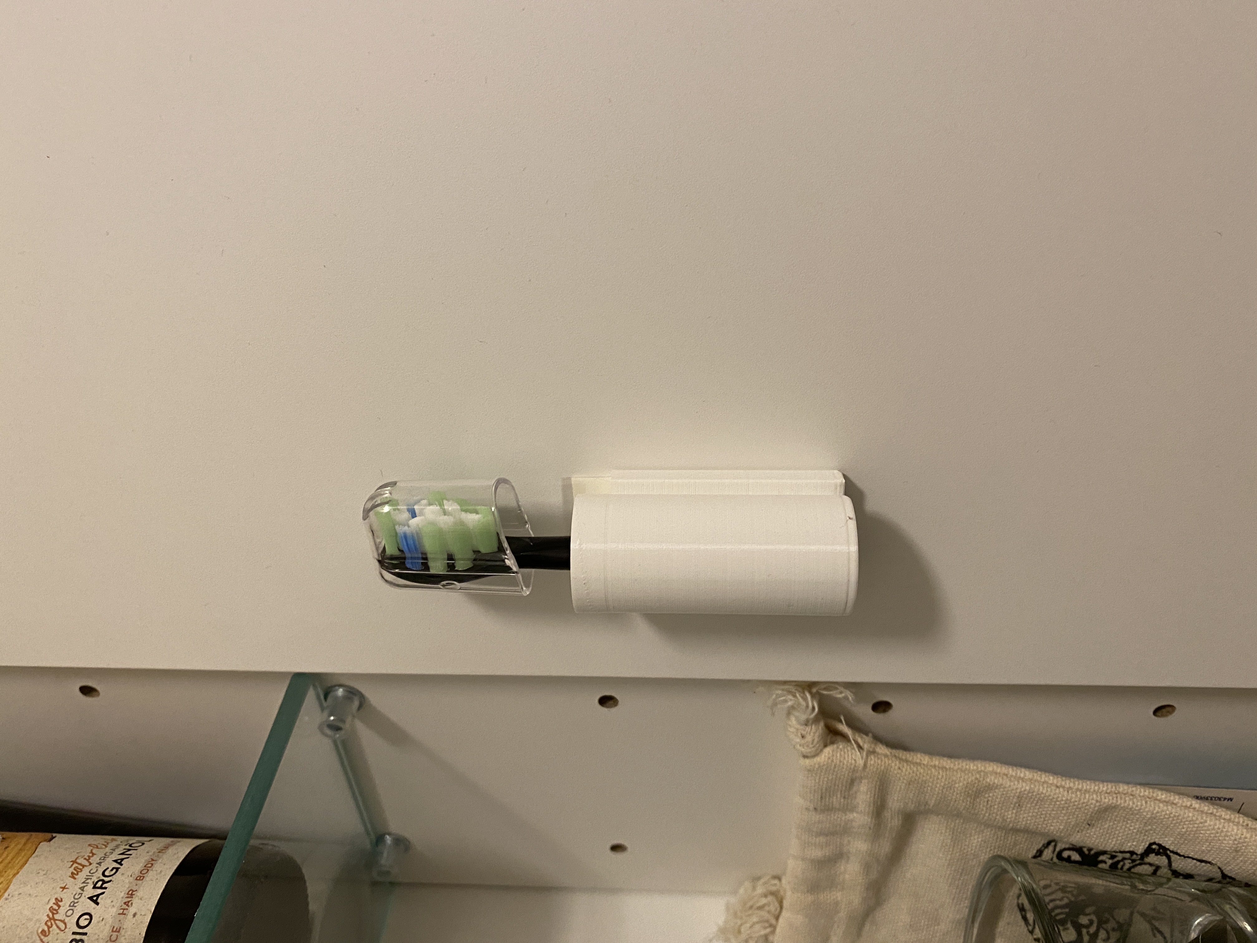 Mount for electrical tooth brush head