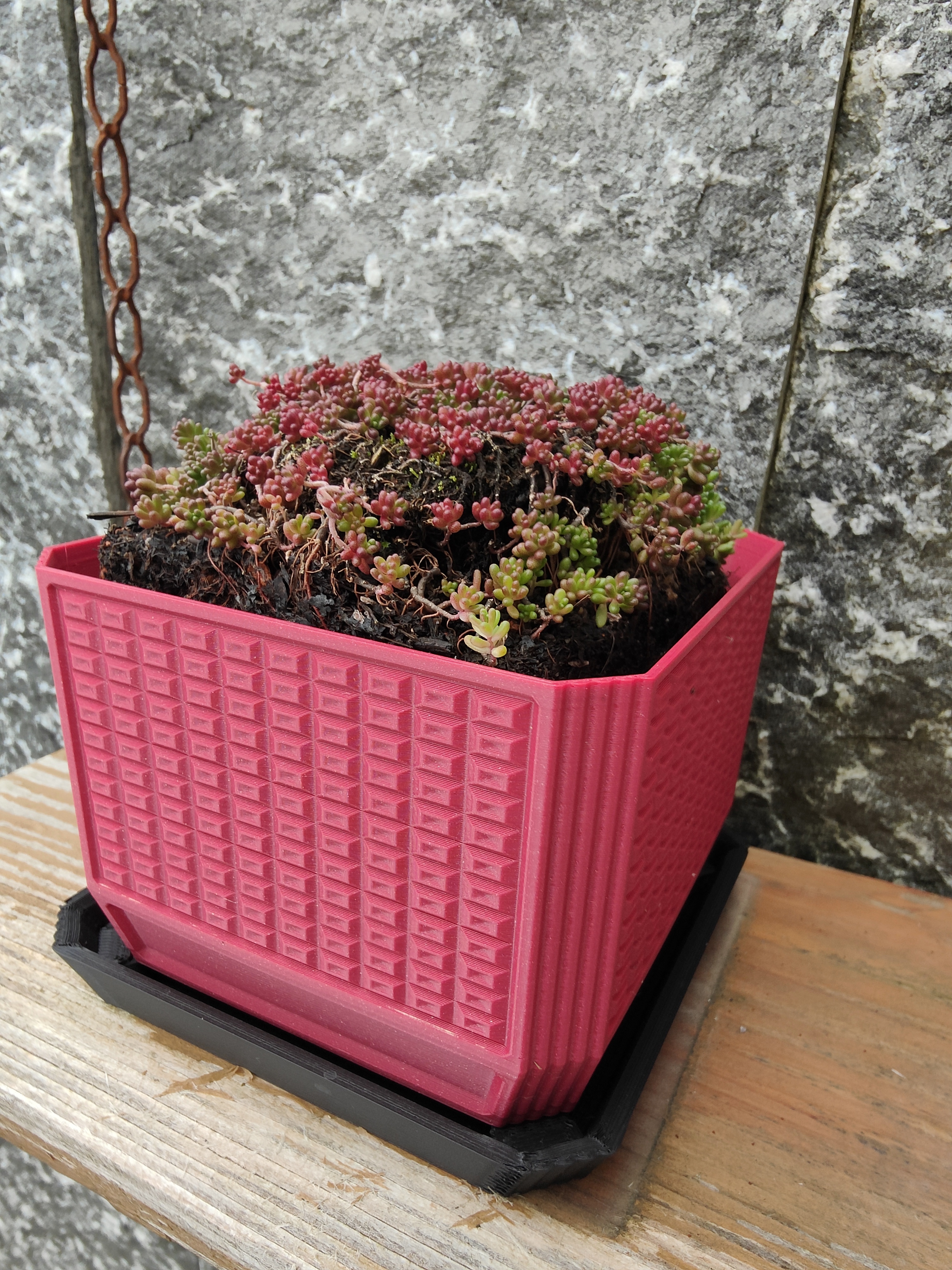 Plant Pot 130 x 130 mm / Blumentopf 130 x 130 mm