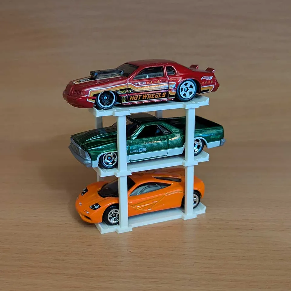 Hot Wheels & 1/64 Stackable Display Stand Garage by