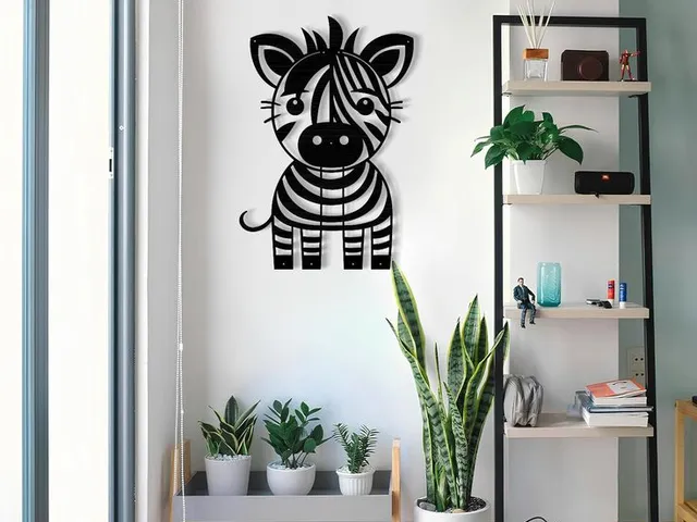 WallArt - Baby Zebra 001