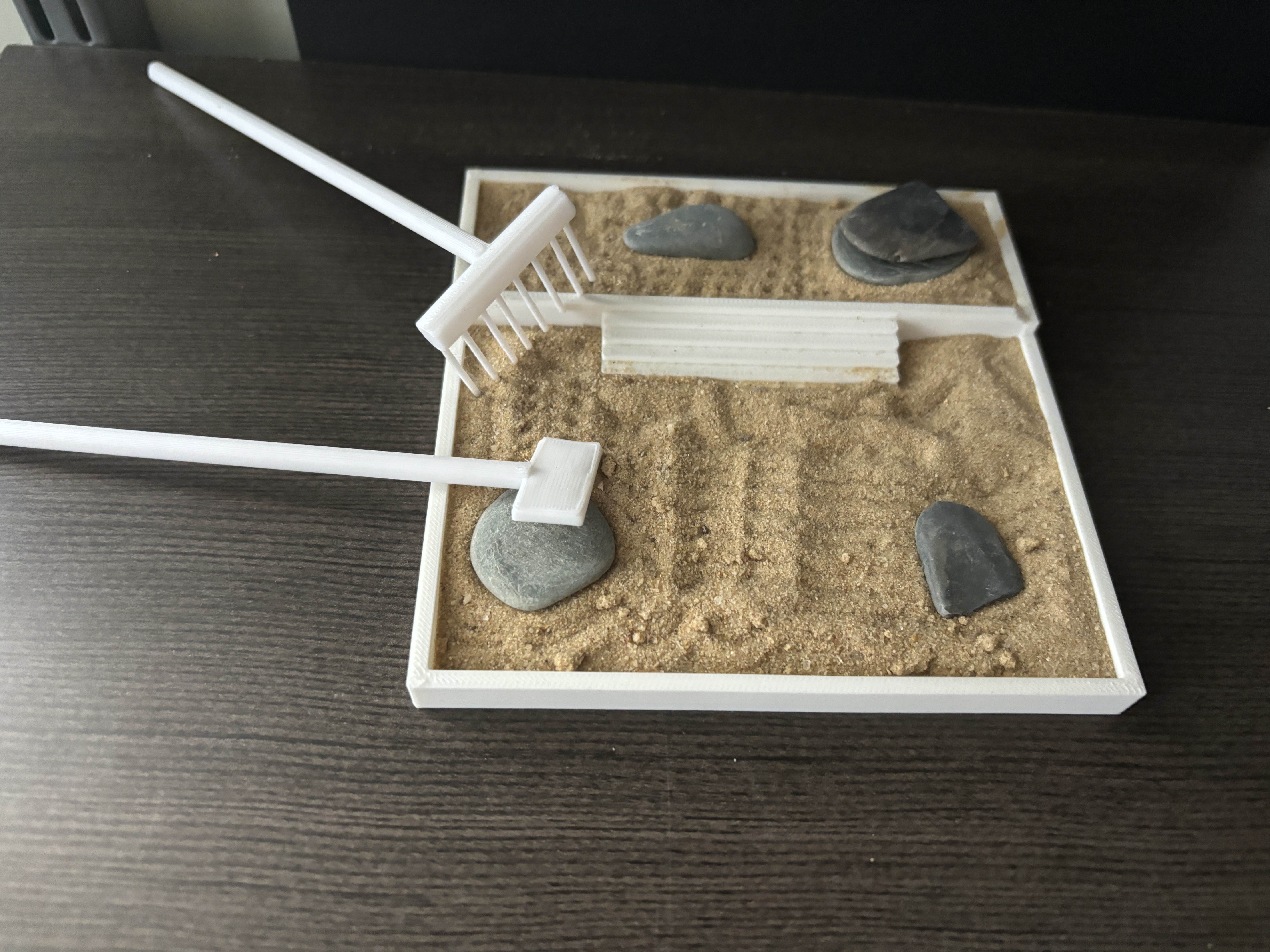 Miniatura 3 do modelo 3D Zen garden