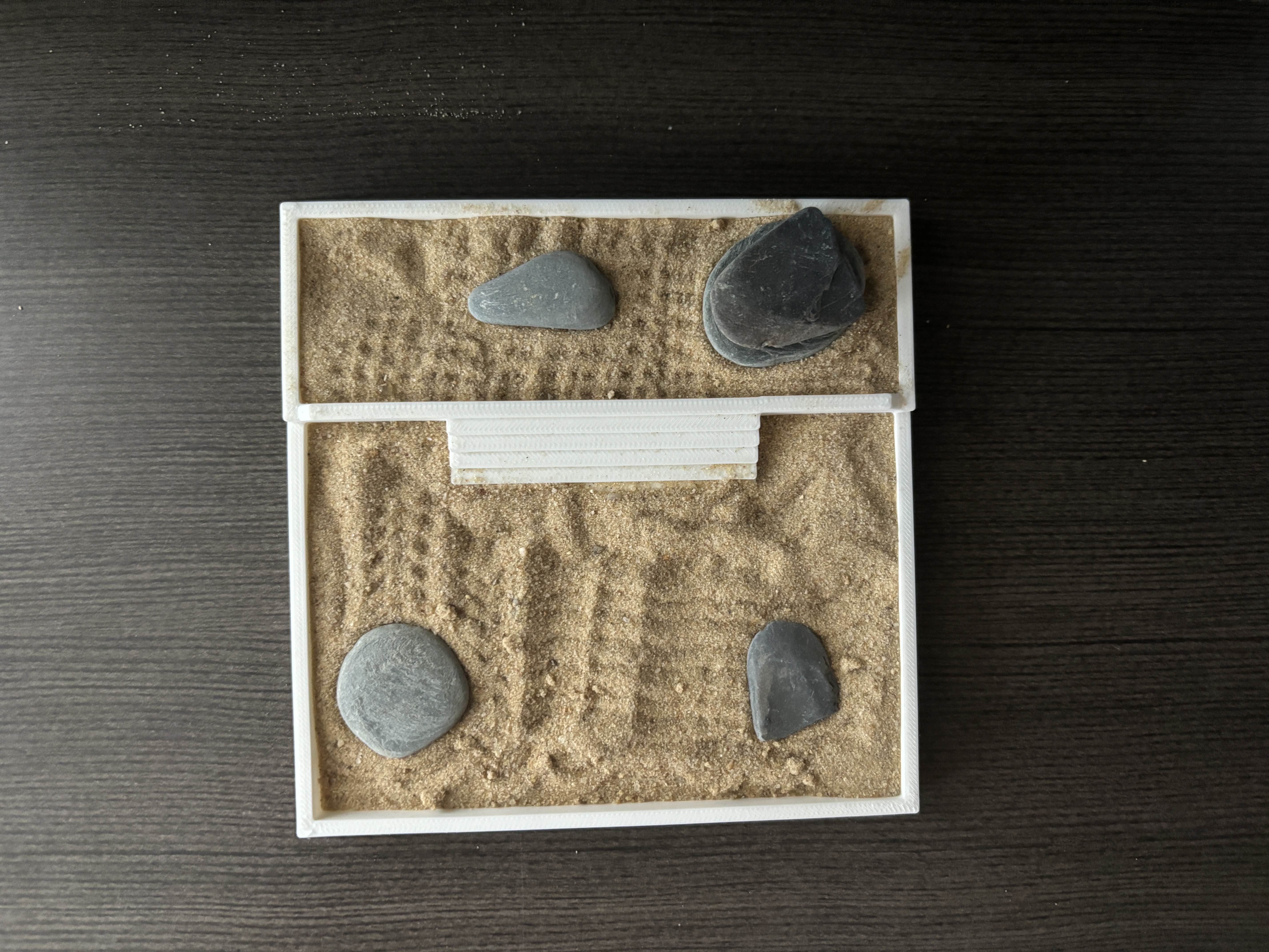 Miniatura 6 do modelo 3D Zen garden
