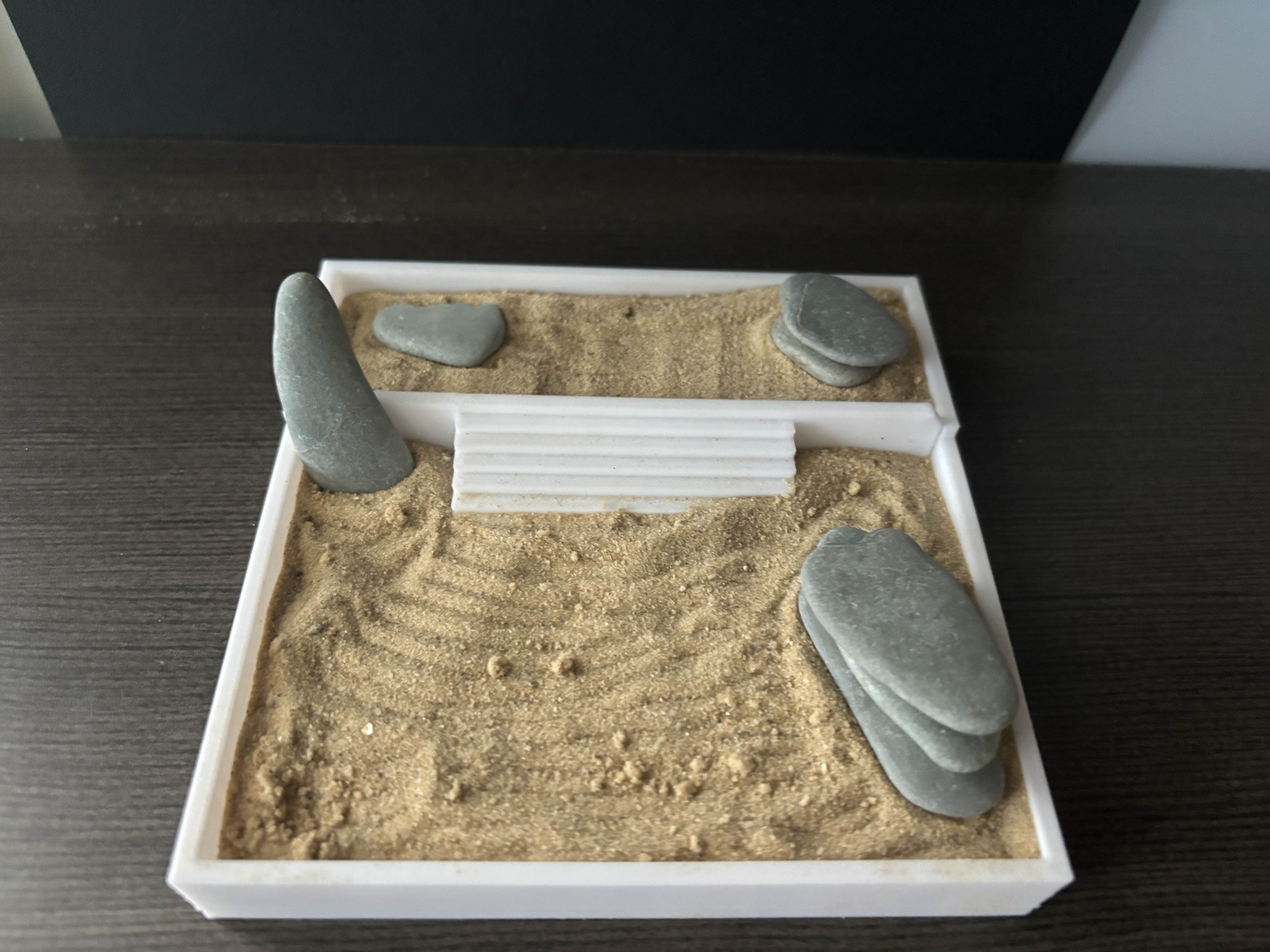 Miniatura 4 do modelo 3D Zen garden