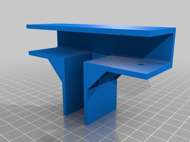 Miniatura 4 do modelo 3D Modular Shelf Brackets
