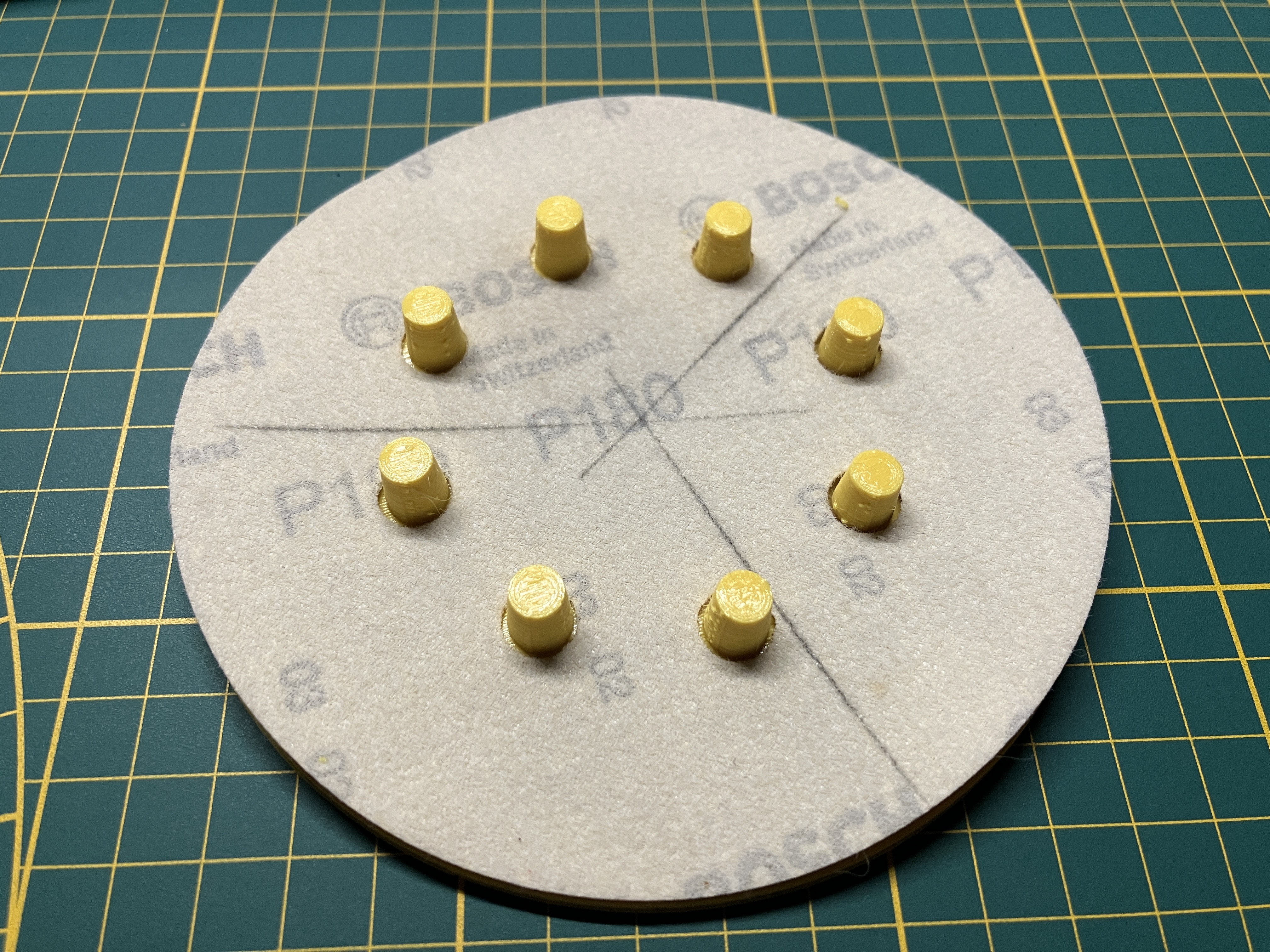 Miniatura 2 do modelo 3D Orbital sander disk applicator