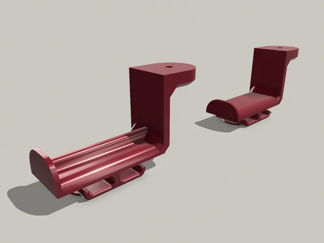 Desk Headphone mount with/without foam notch