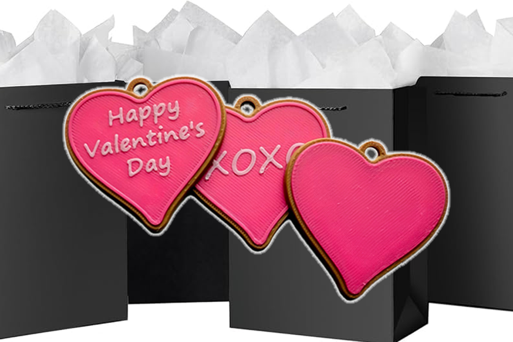 Valentine's Day Cookie Gift Tags Customizable
