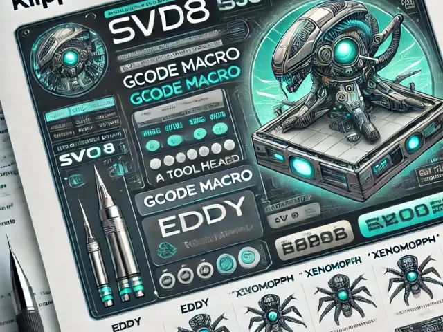 GCode-Macro heat up Sovol SV08 using Xenomorph and Eddy probe