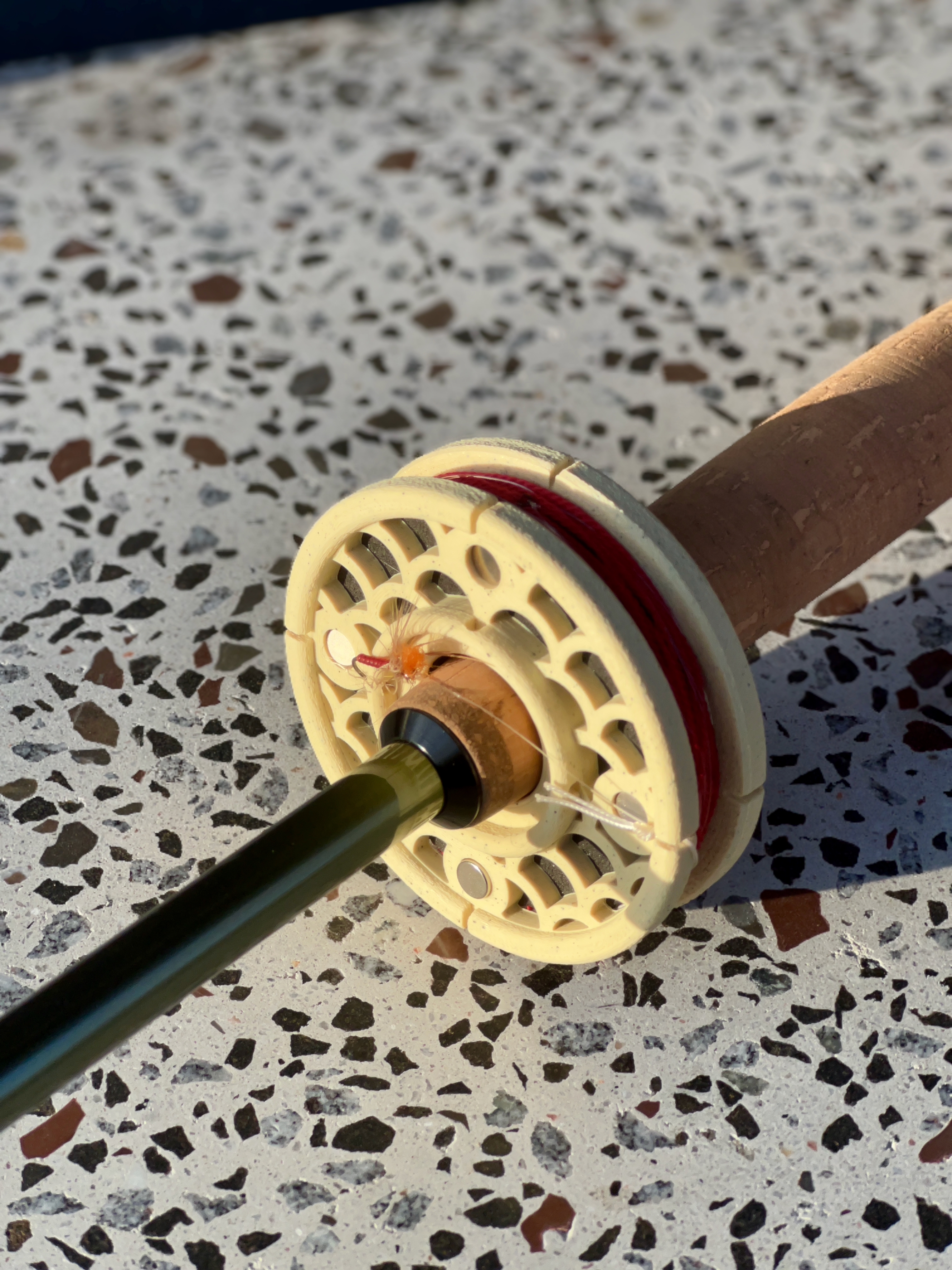 Snap Together Tenkara Spool