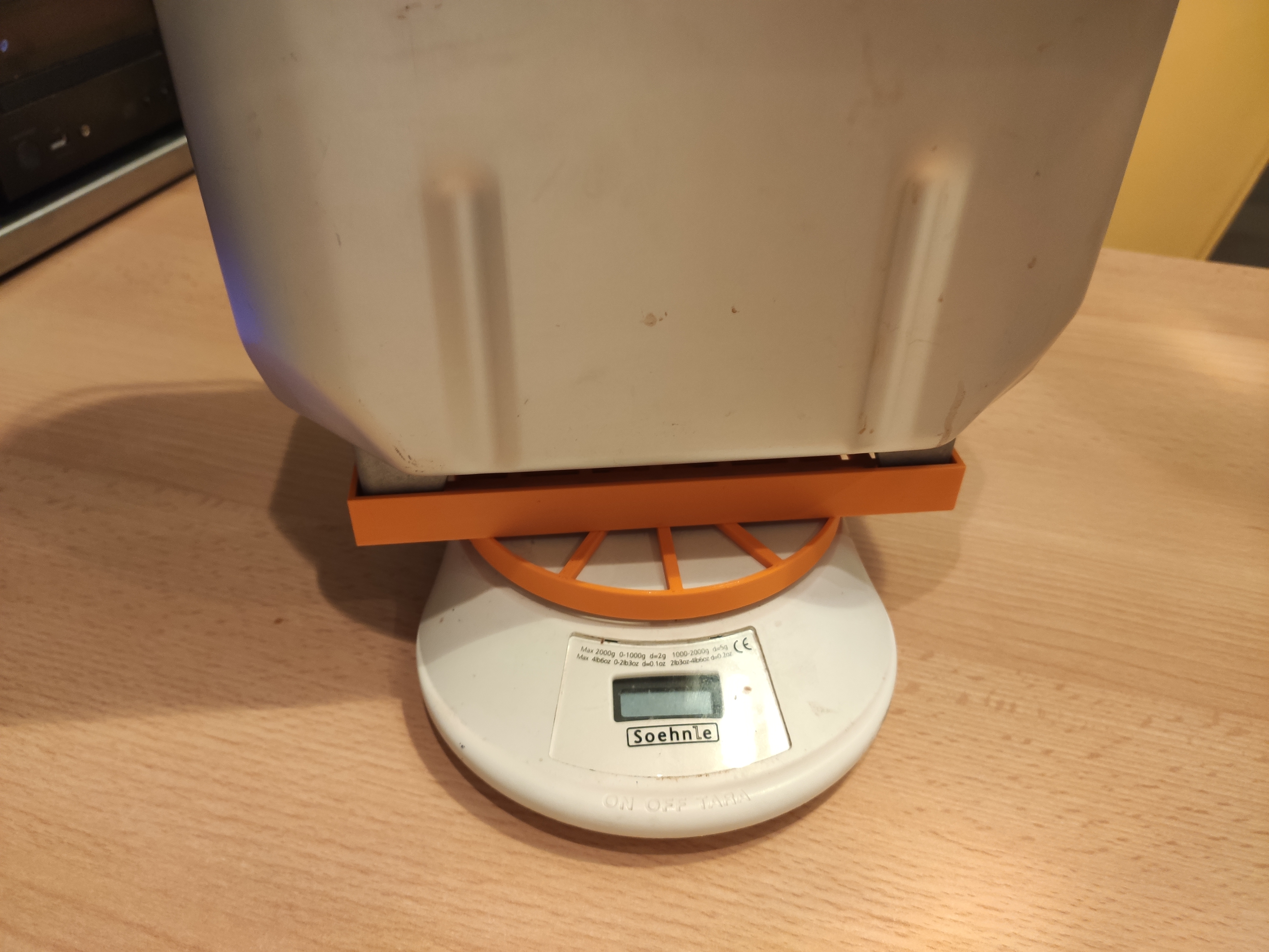 Waagschale für Brotbackautomat