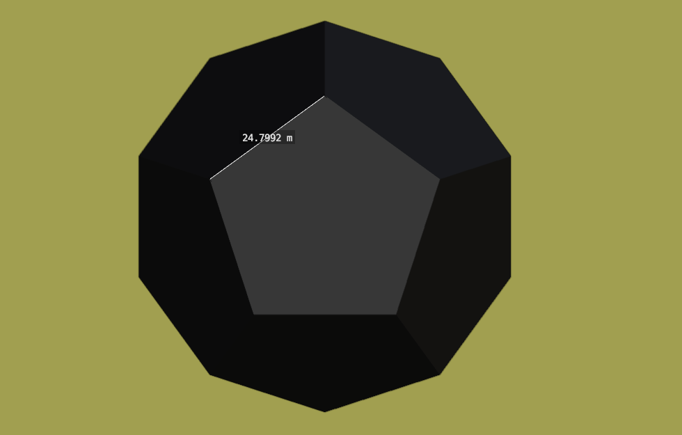Dodecahedron - Platonic Solid - Aether