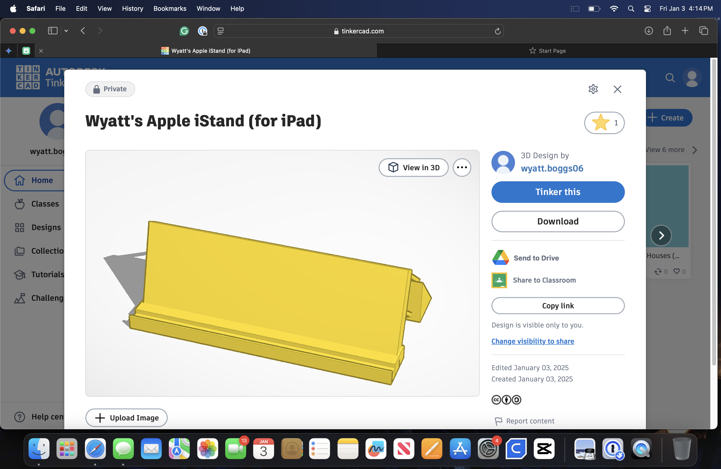 Apple iStand for iPad by Wyatt | Download free STL model | Printables.com