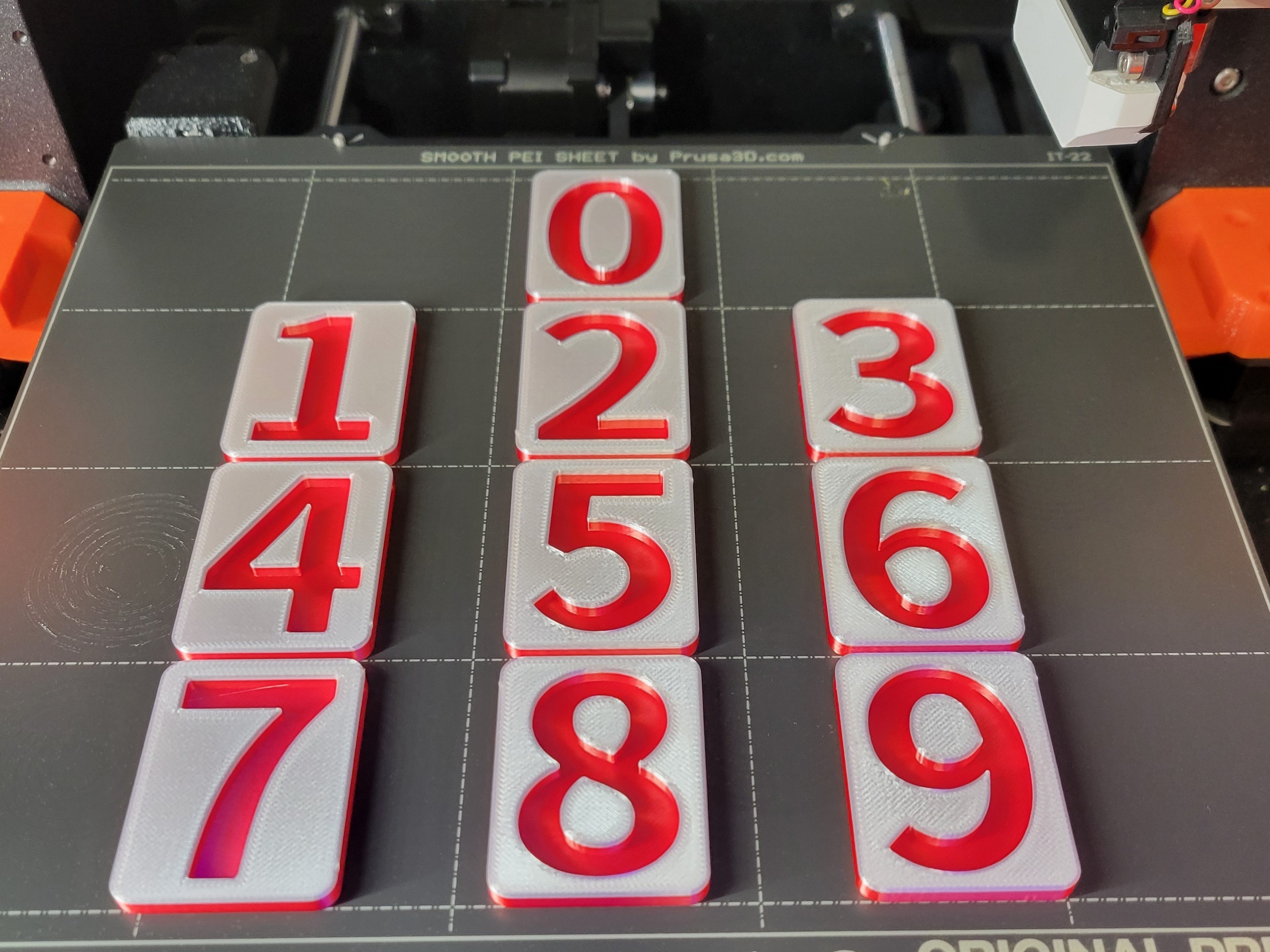 Miniatura 15 do modelo 3D Number Learning Magnet Board