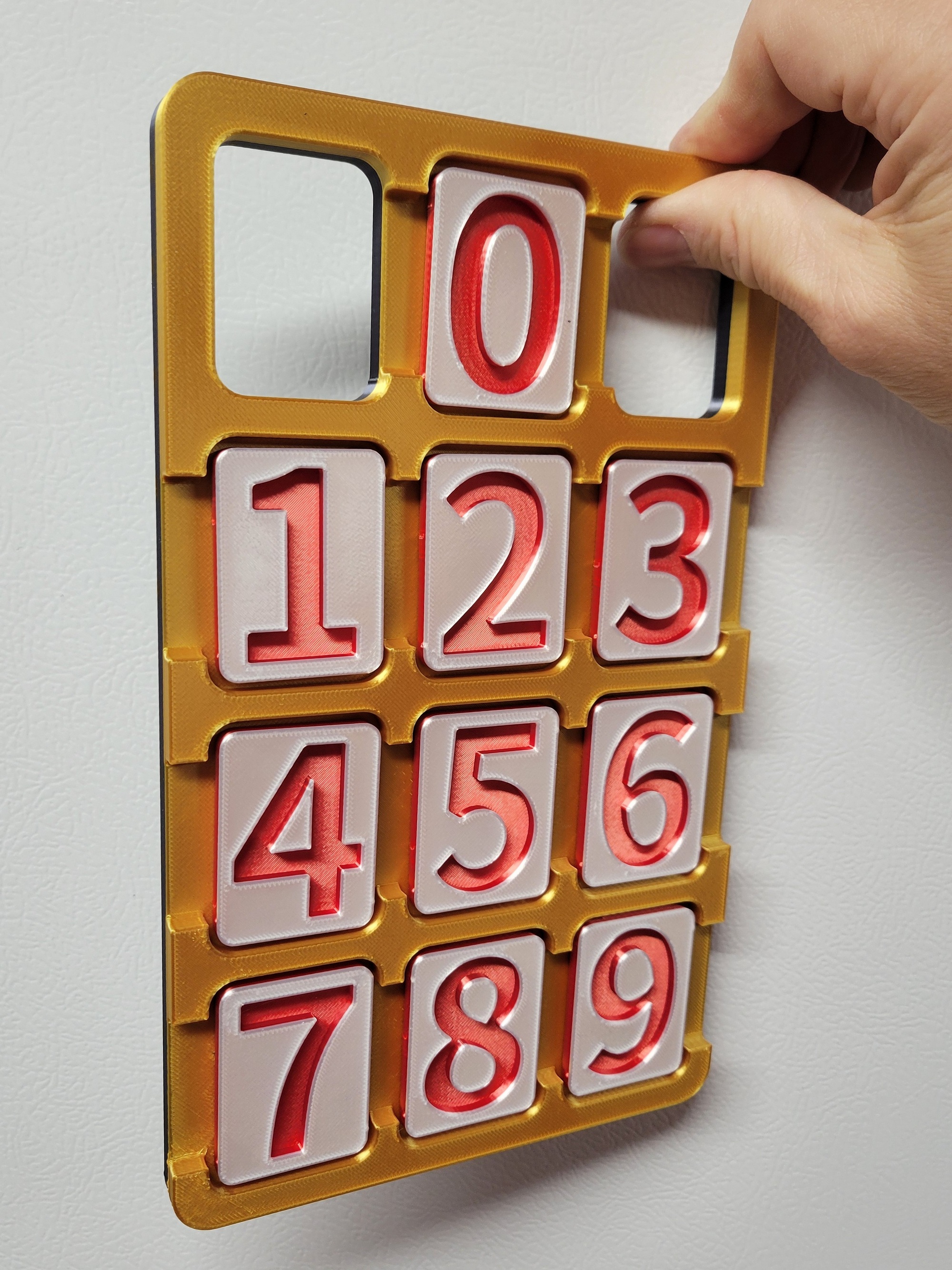 Miniatura 7 do modelo 3D Number Learning Magnet Board