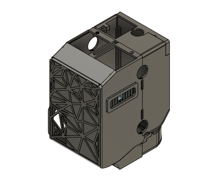 Qidi Plus4 Toolhead Cover for Peltier cooling 95% fully enclosed