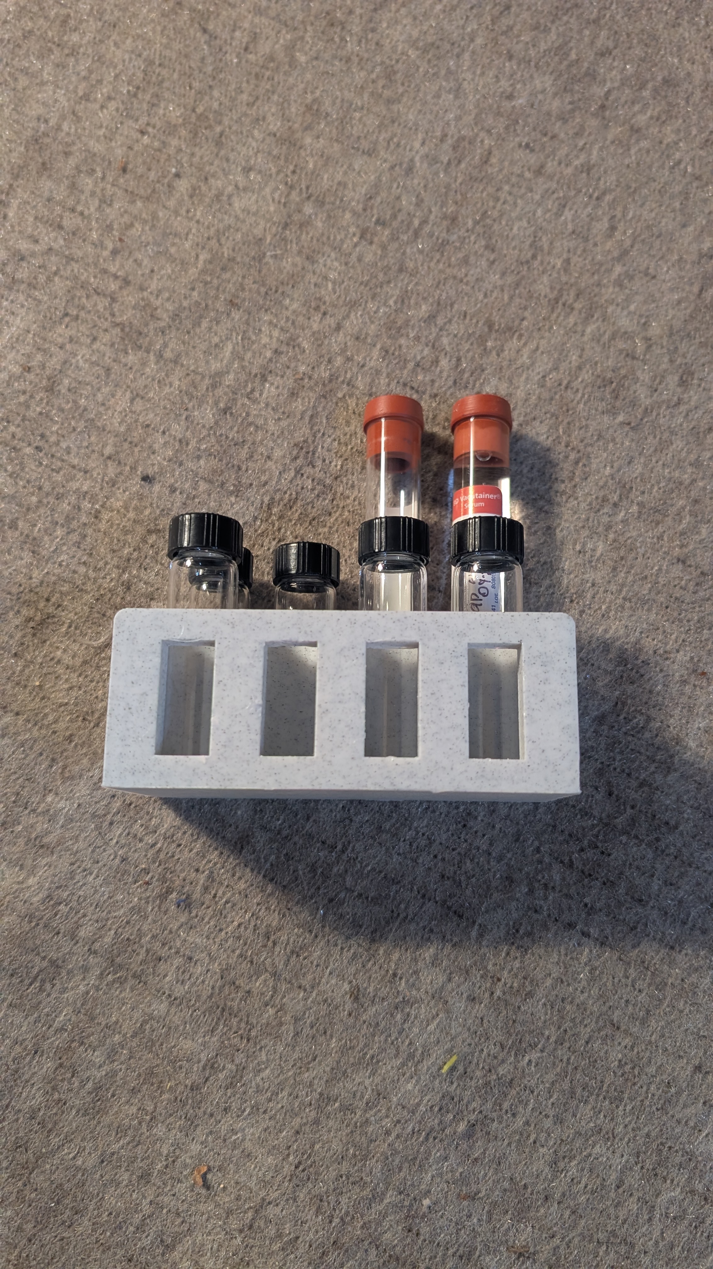 Miniatura 2 do modelo 3D 10ml Sample Vial Holder