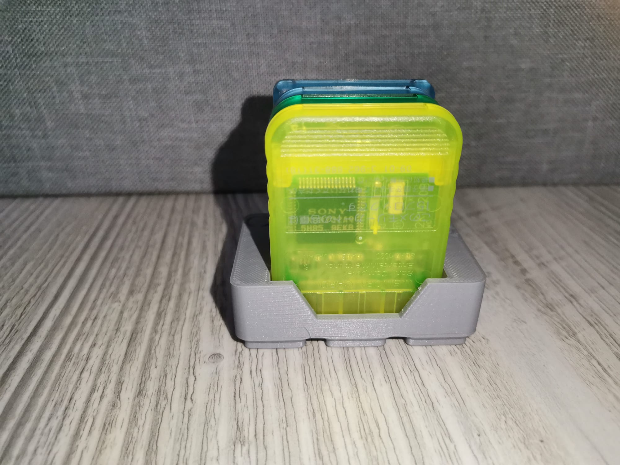 Playstation Memory Card Holder Gridfinity — miniatura 3