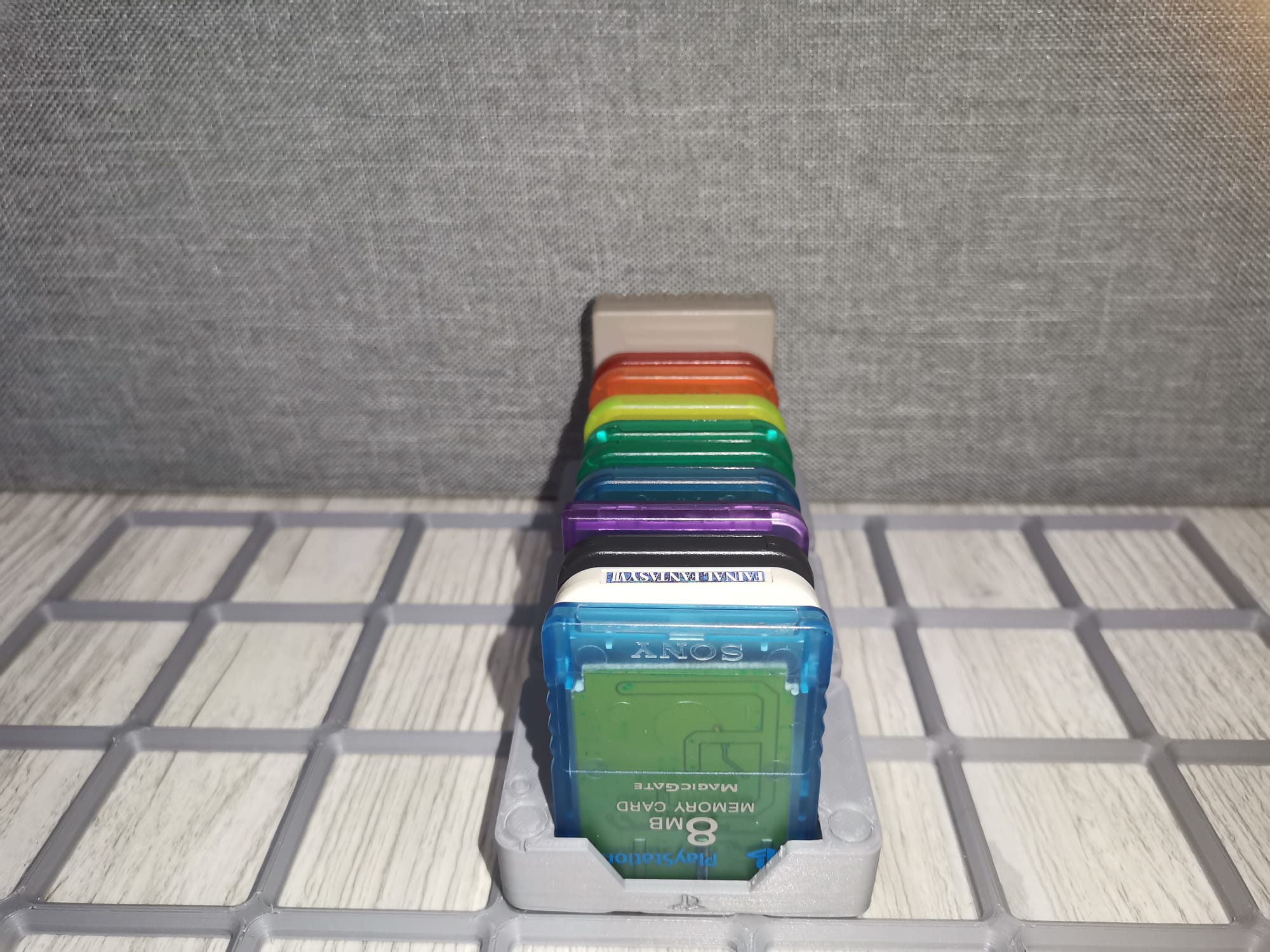 Playstation Memory Card Holder Gridfinity — miniatura 8